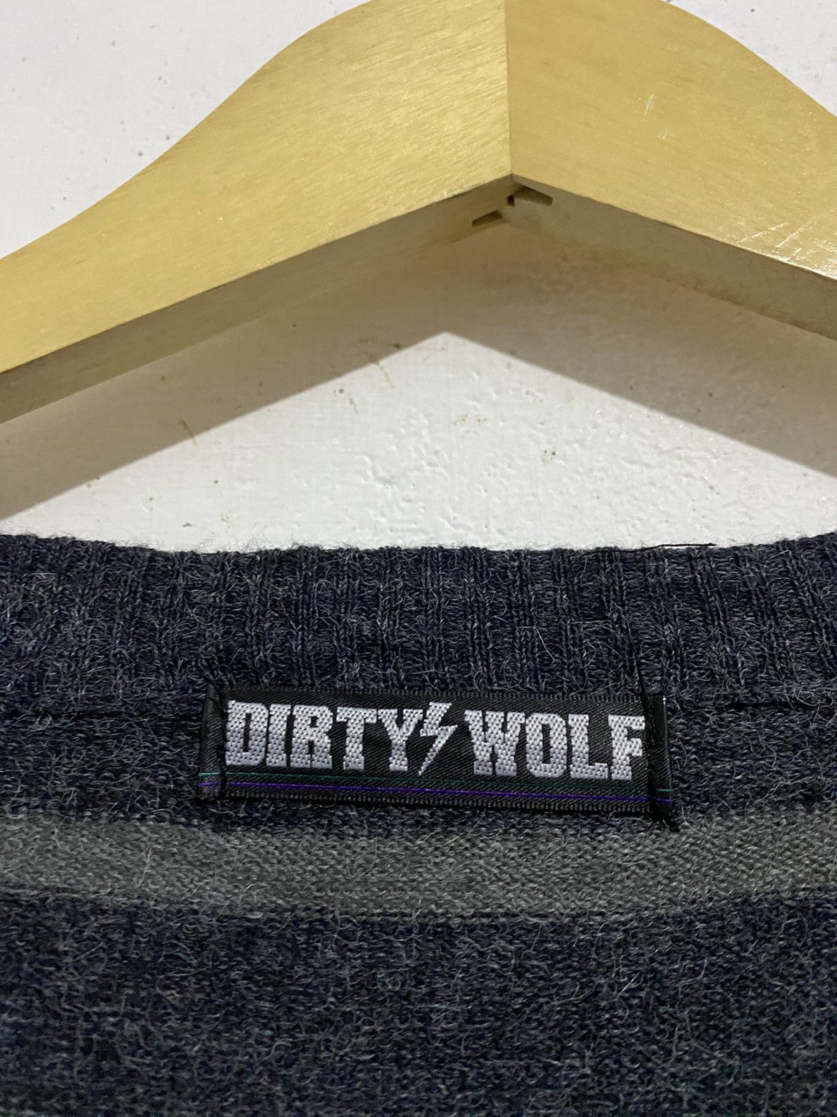 Hysteric Glamour × Japanese Brand × PPFM 💸BINDINGOFFER💸Dirtywolf Cardigan Stripes Like Numbernine Size US M / EU 48-50 / 2 - 4 Thumbnail