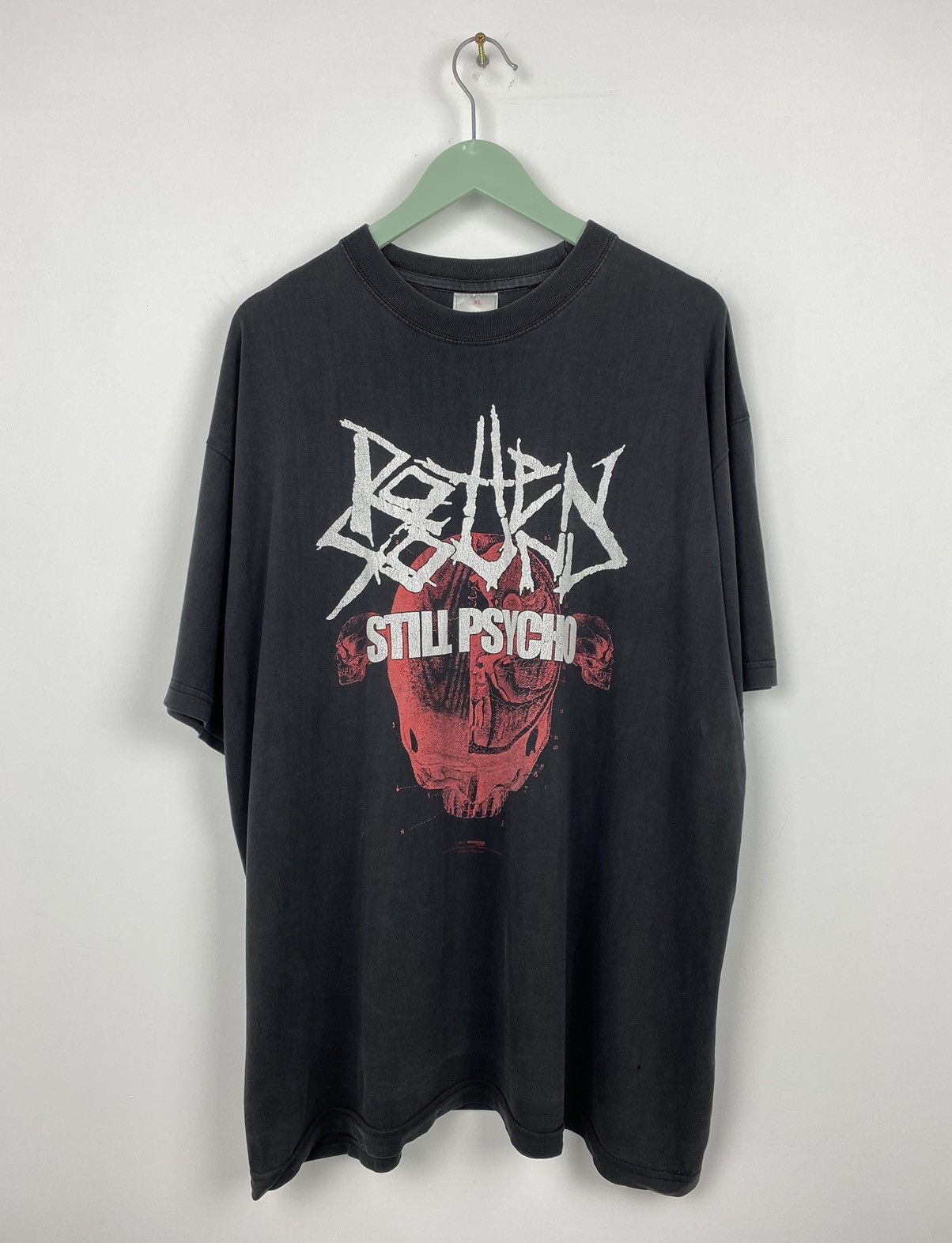 Band Tees Vintage Rotten Sound Still Psycho 2001 T Shirt Napalm Death Size US XL / EU 56 / 4 - 1 Thumbnail