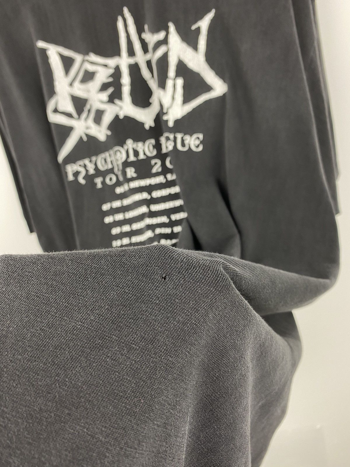 Band Tees Vintage Rotten Sound Still Psycho 2001 T Shirt Napalm Death Size US XL / EU 56 / 4 - 17 Thumbnail