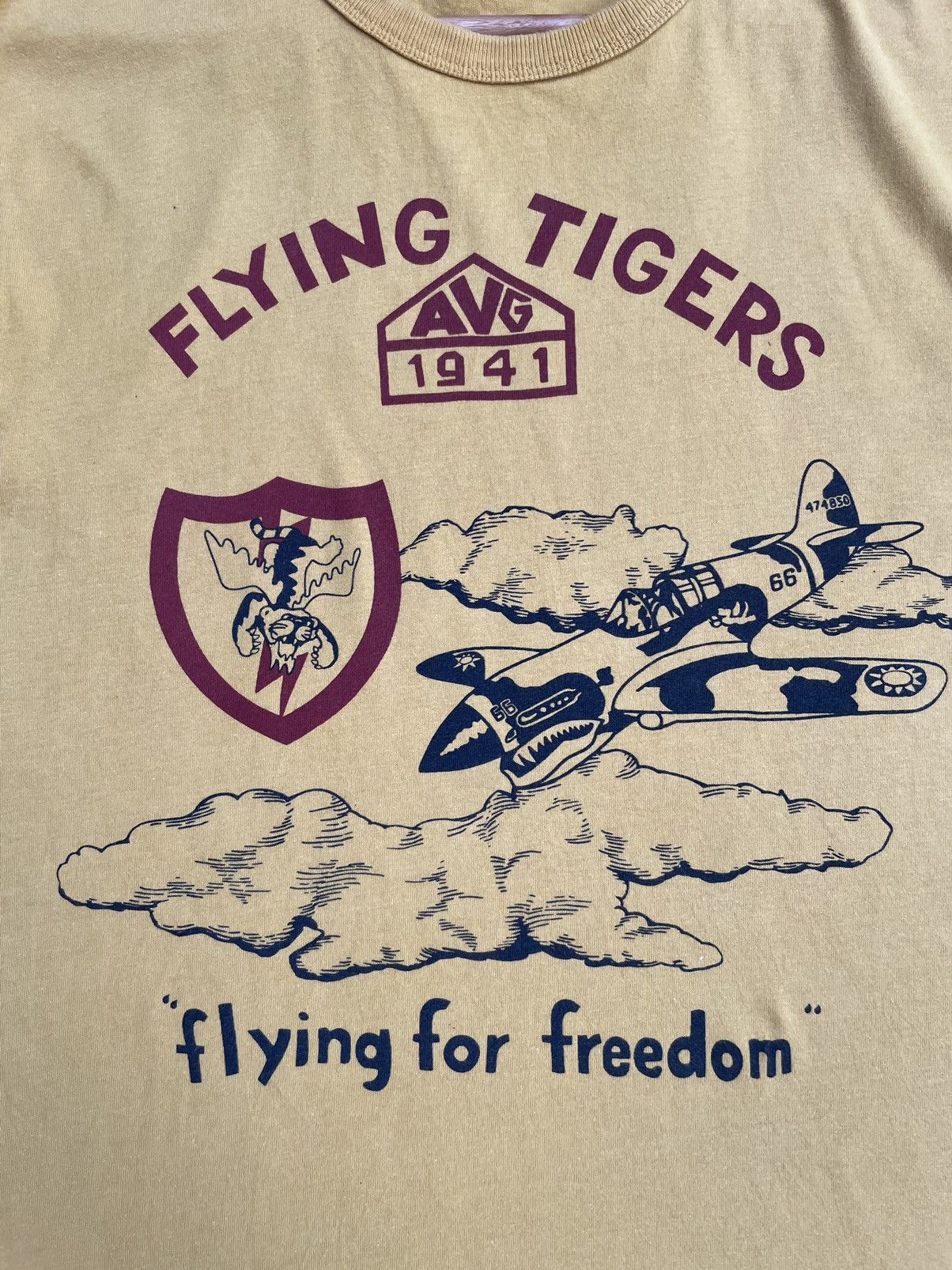 Avirex Avirex Flying Tigers Tshirt Size US M / EU 48-50 / 2 - 14 Thumbnail