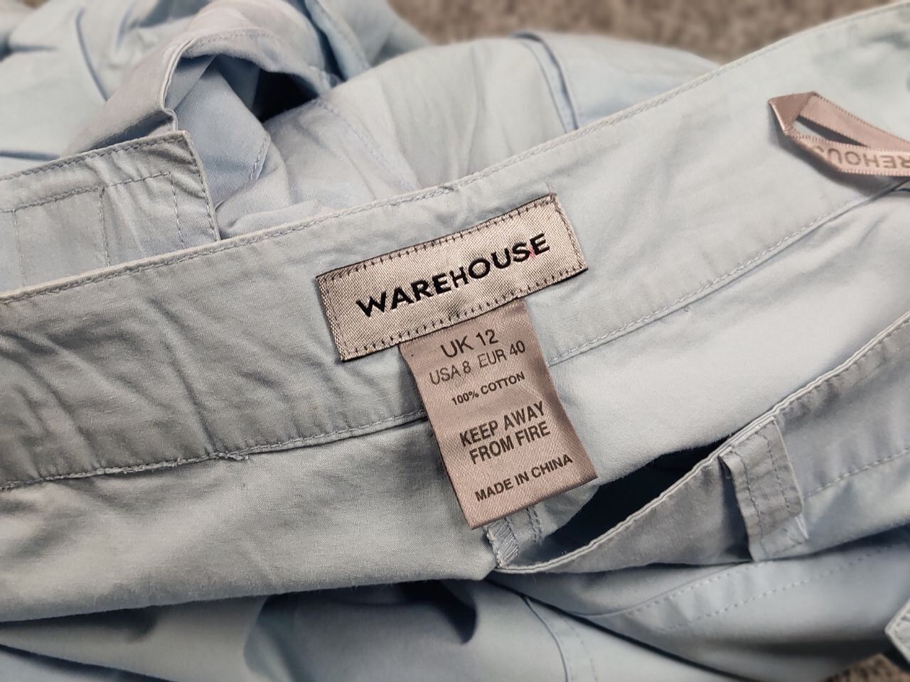 Japanese Brand Vintage 90's Bondage Japan Parachute Blue Cargo Pants Size 34" / US 12 / IT 48 - 18 Thumbnail