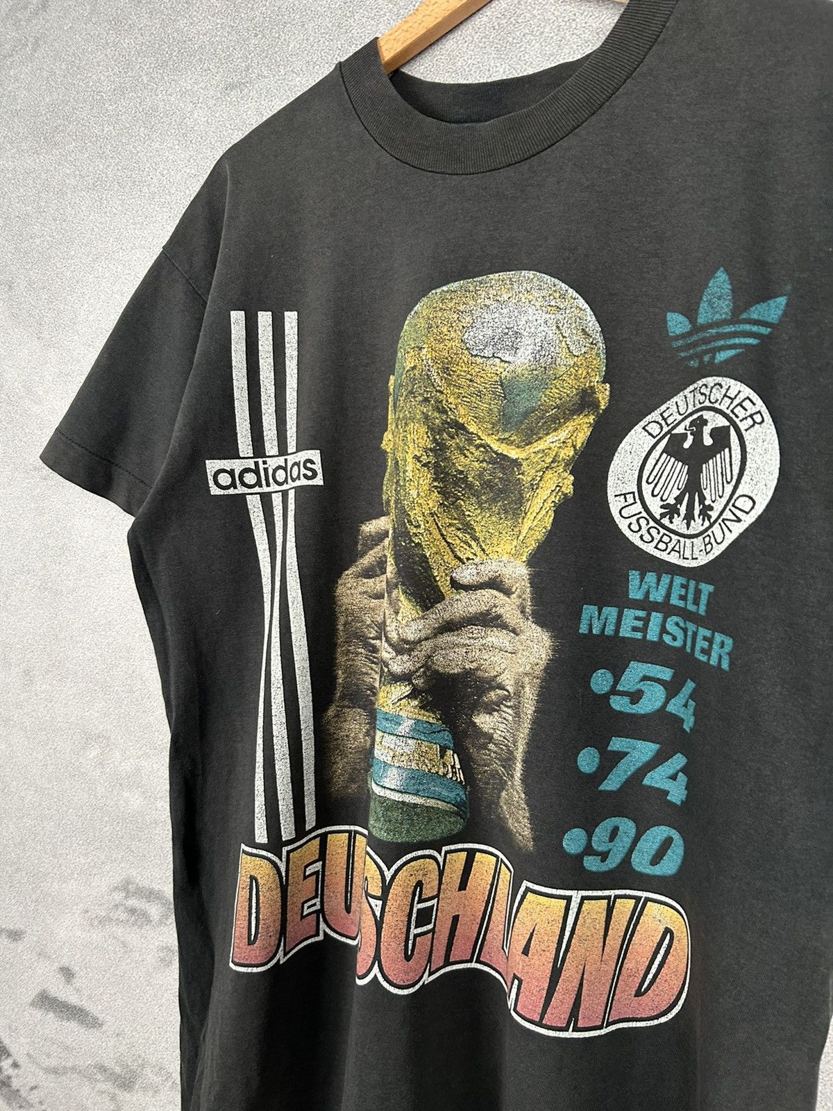 Adidas Vintage Adidas Single Stitch Germany Football World Cup Size US S / EU 44-46 / 1 - 3 Thumbnail