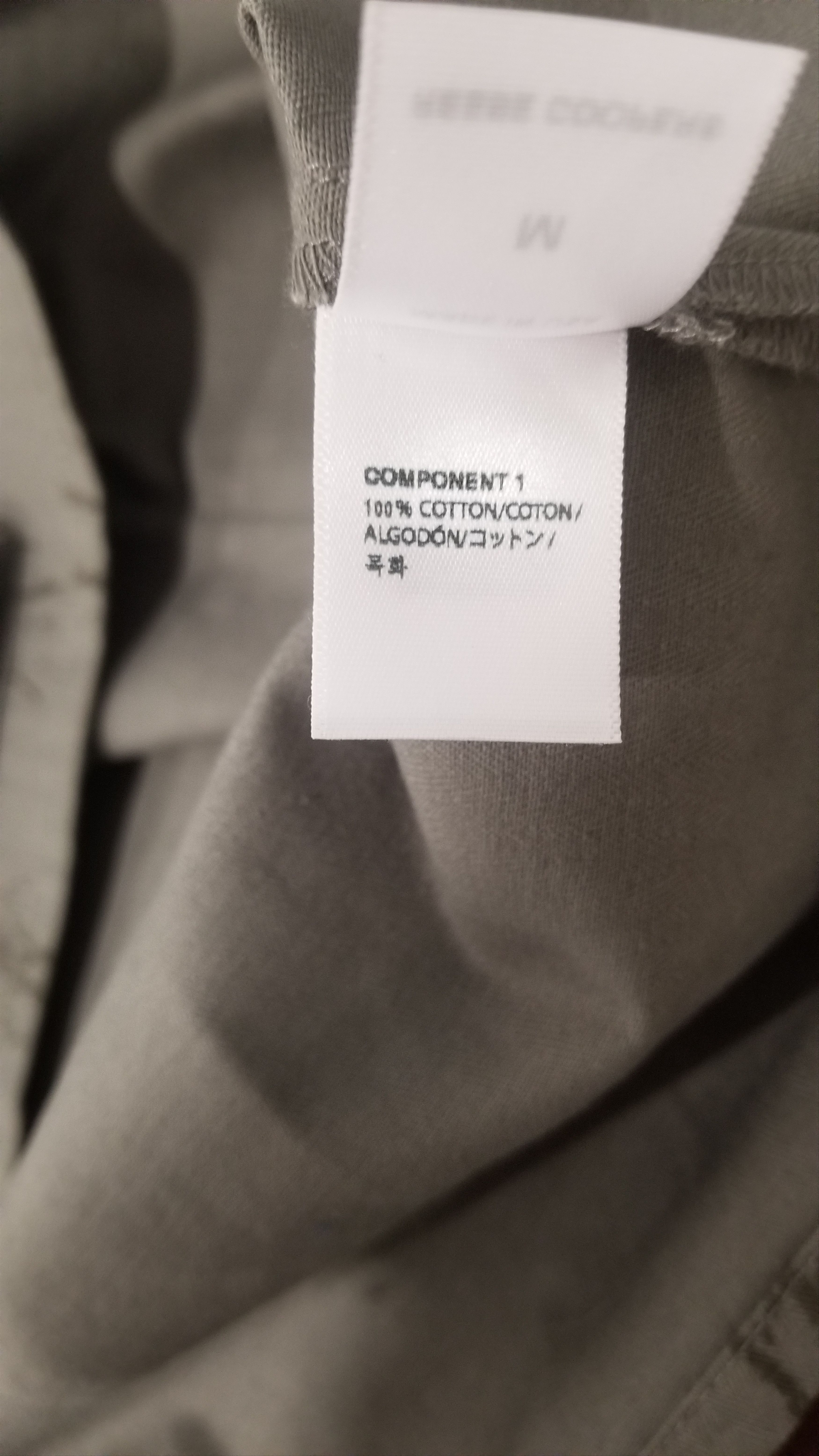 Reese Cooper Herringbone Pullover Cargo Shirt Size US M / EU 48-50 / 2 - 13 Thumbnail