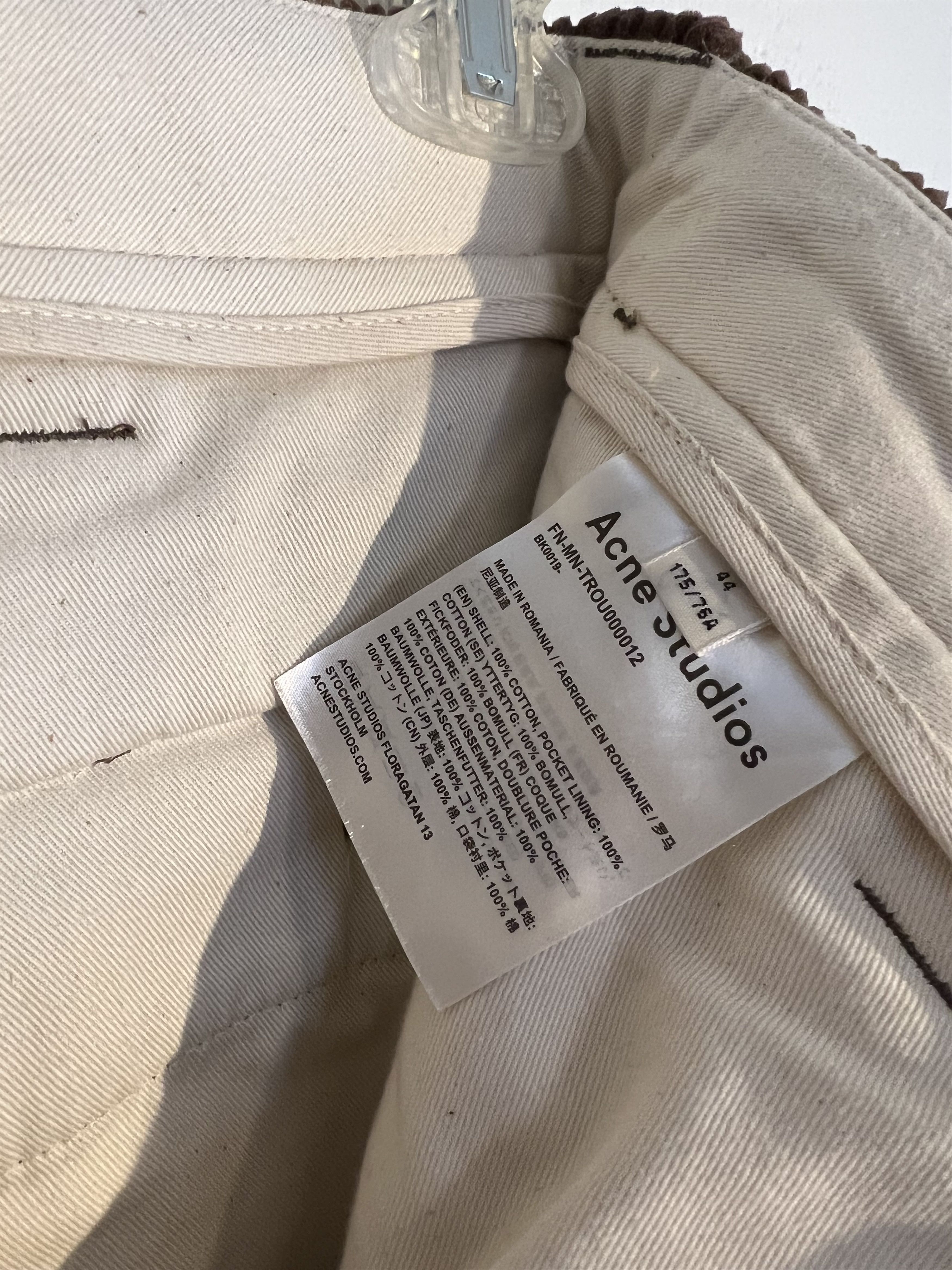 Acne Studios Acne Studios Brown Corduroy Trouser Size US 28 / EU 44 - 8 Thumbnail