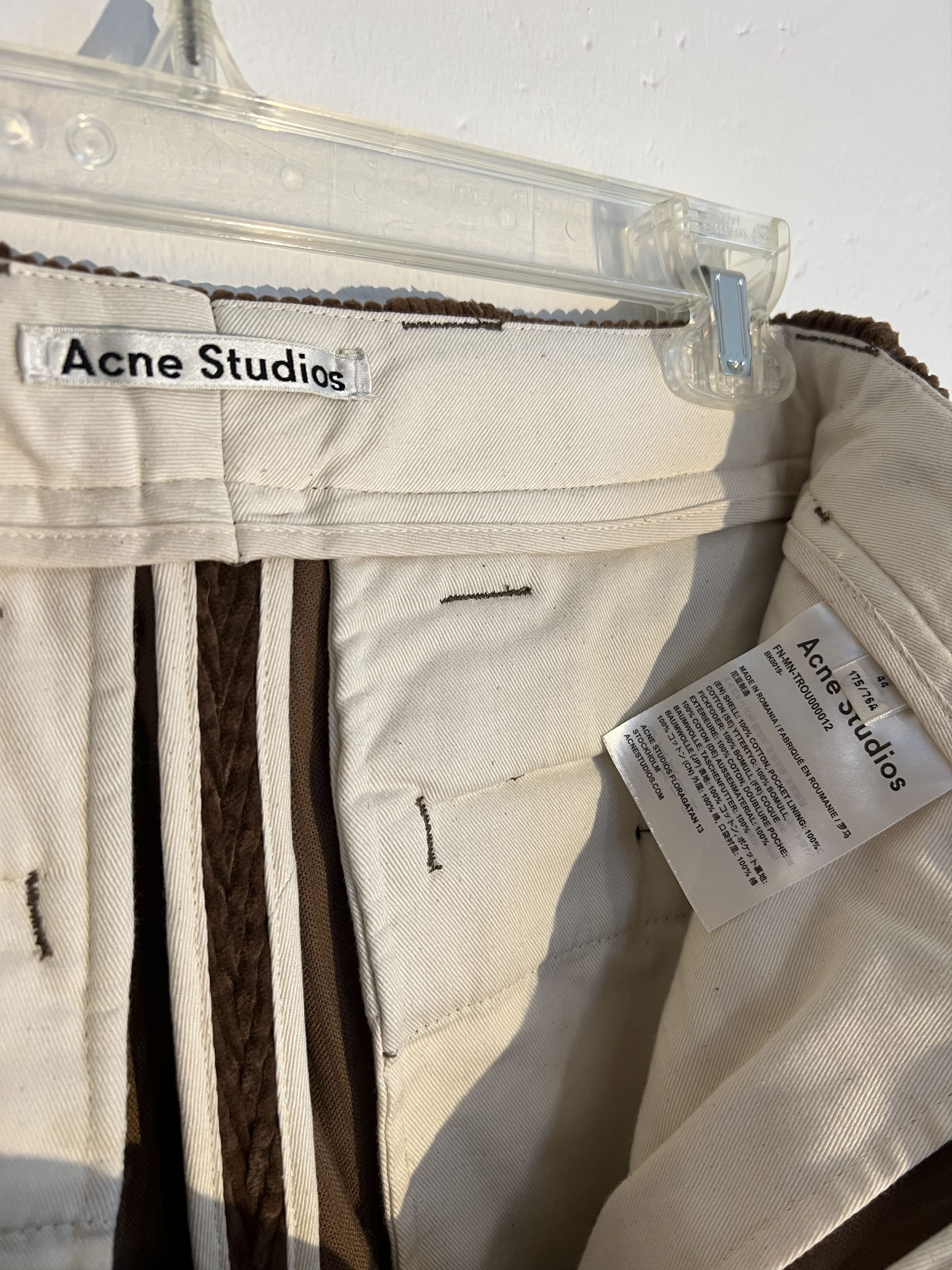 Acne Studios Acne Studios Brown Corduroy Trouser Size US 28 / EU 44 - 7 Thumbnail