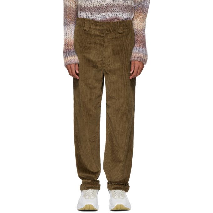 Acne Studios Acne Studios Brown Corduroy Trouser Size US 28 / EU 44 - 1 Thumbnail
