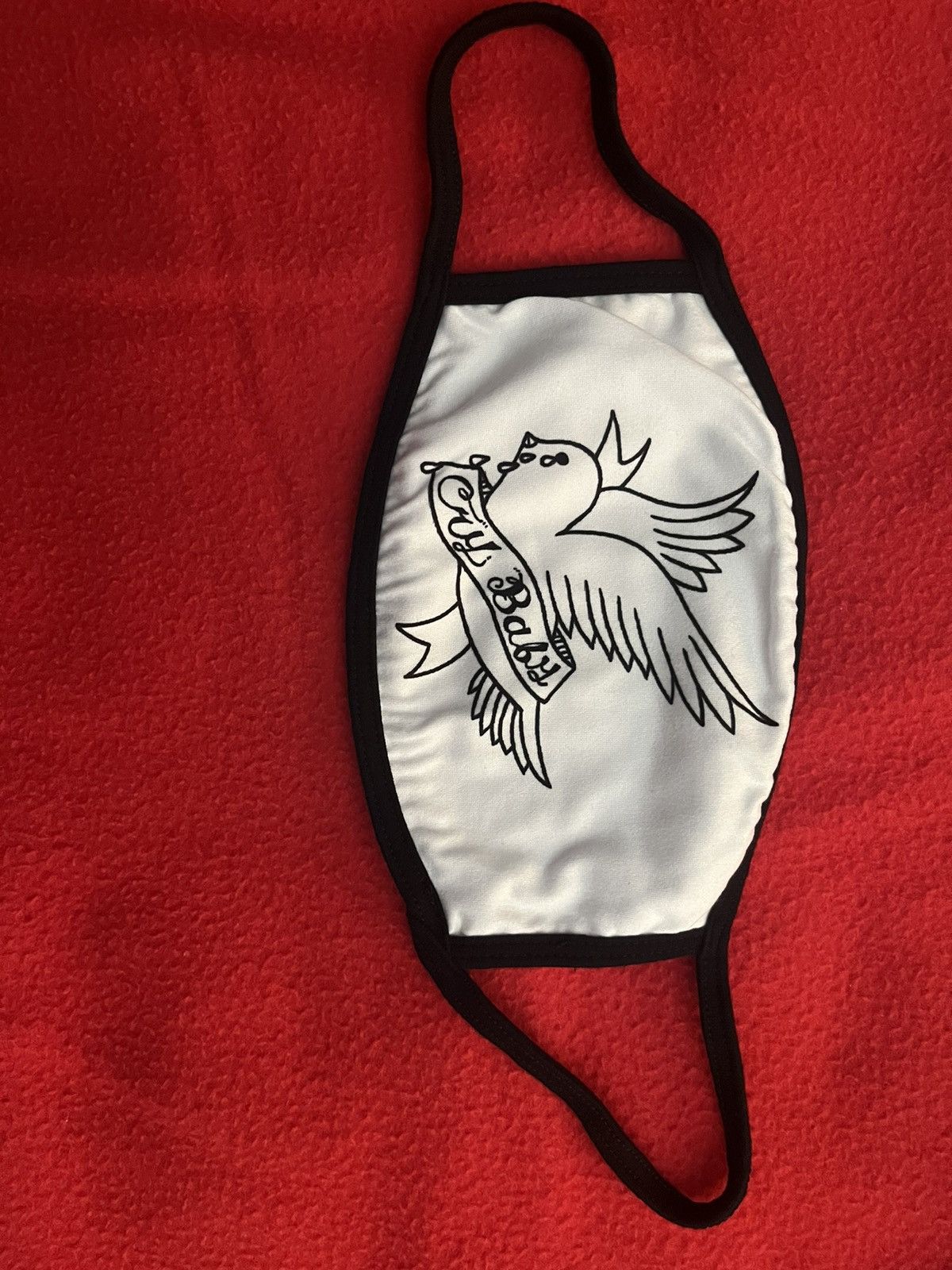 LIL PEEP Lil peep face mask cry baby | Grailed
