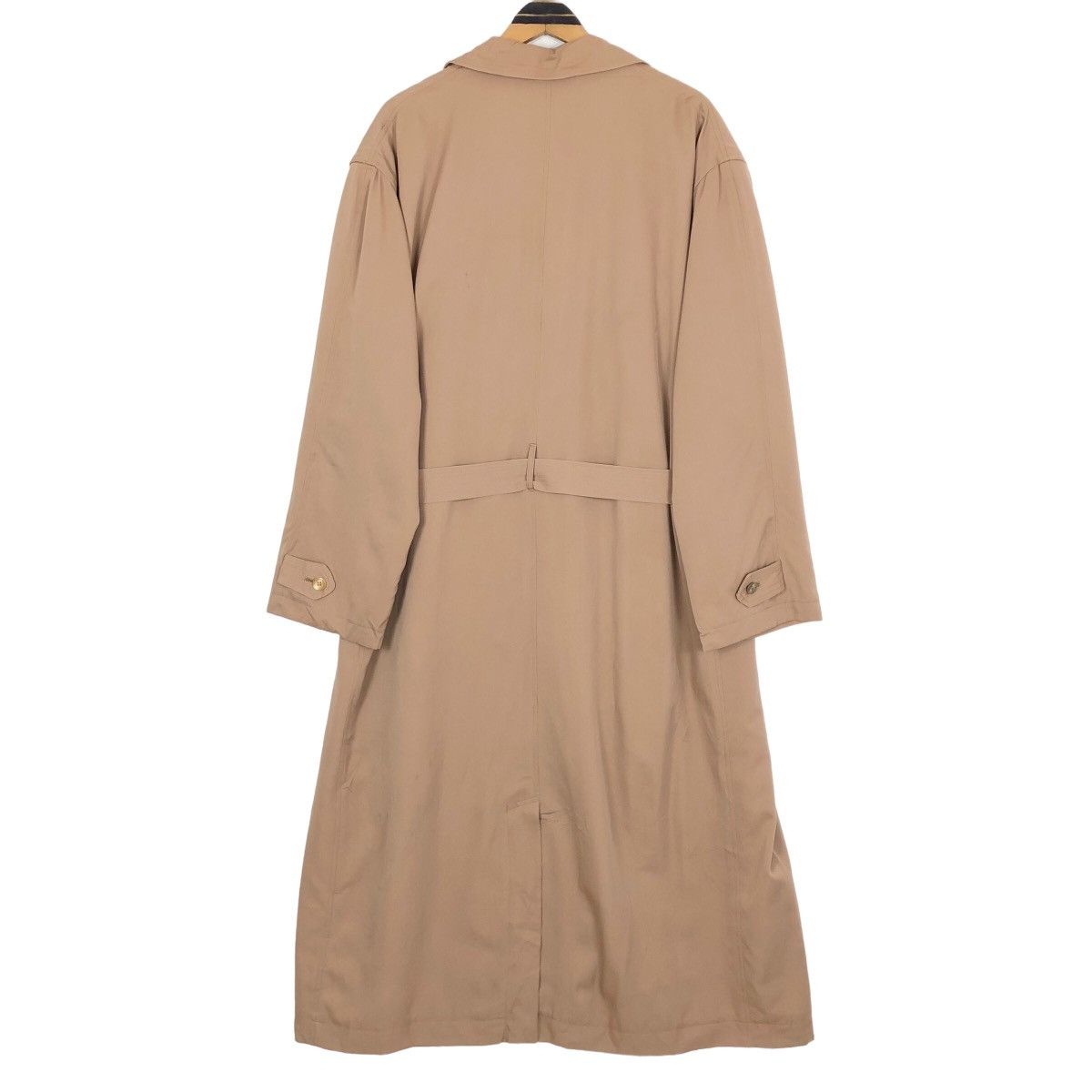 Yohji Yamamoto Vintage 80s LQ Y’s For Men Double Breasted Wool Trench Coat Size US L / EU 52-54 / 3 - 14 Thumbnail