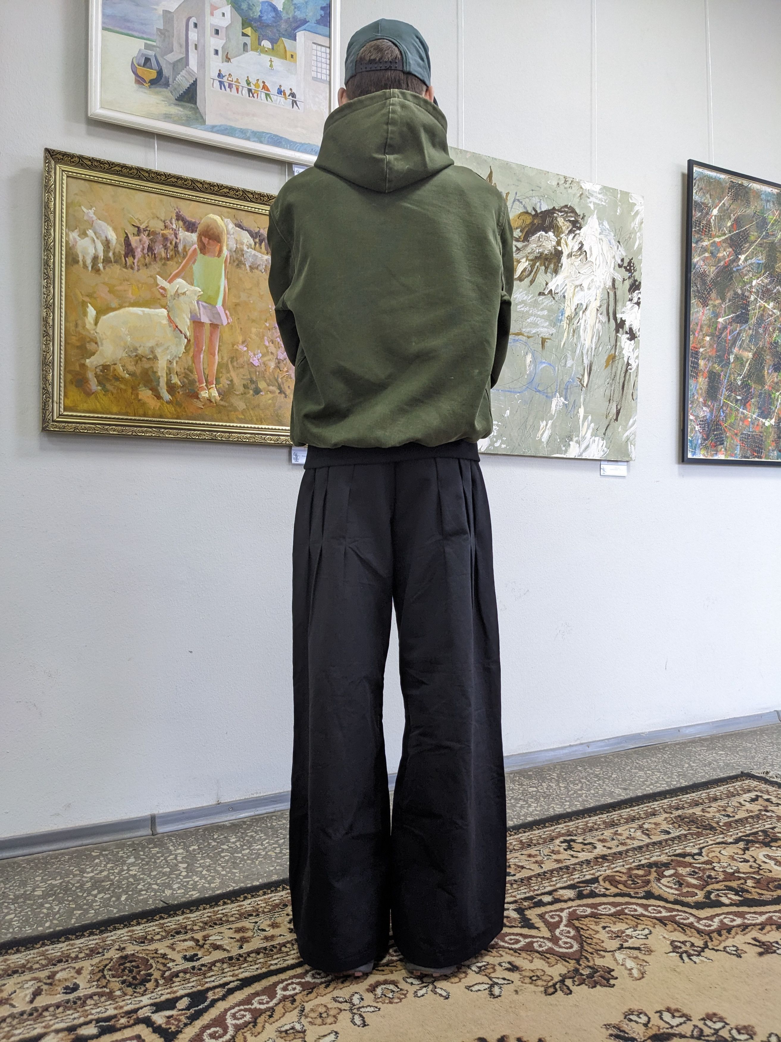 Handmade wide pants Size US 31 - 2 Thumbnail