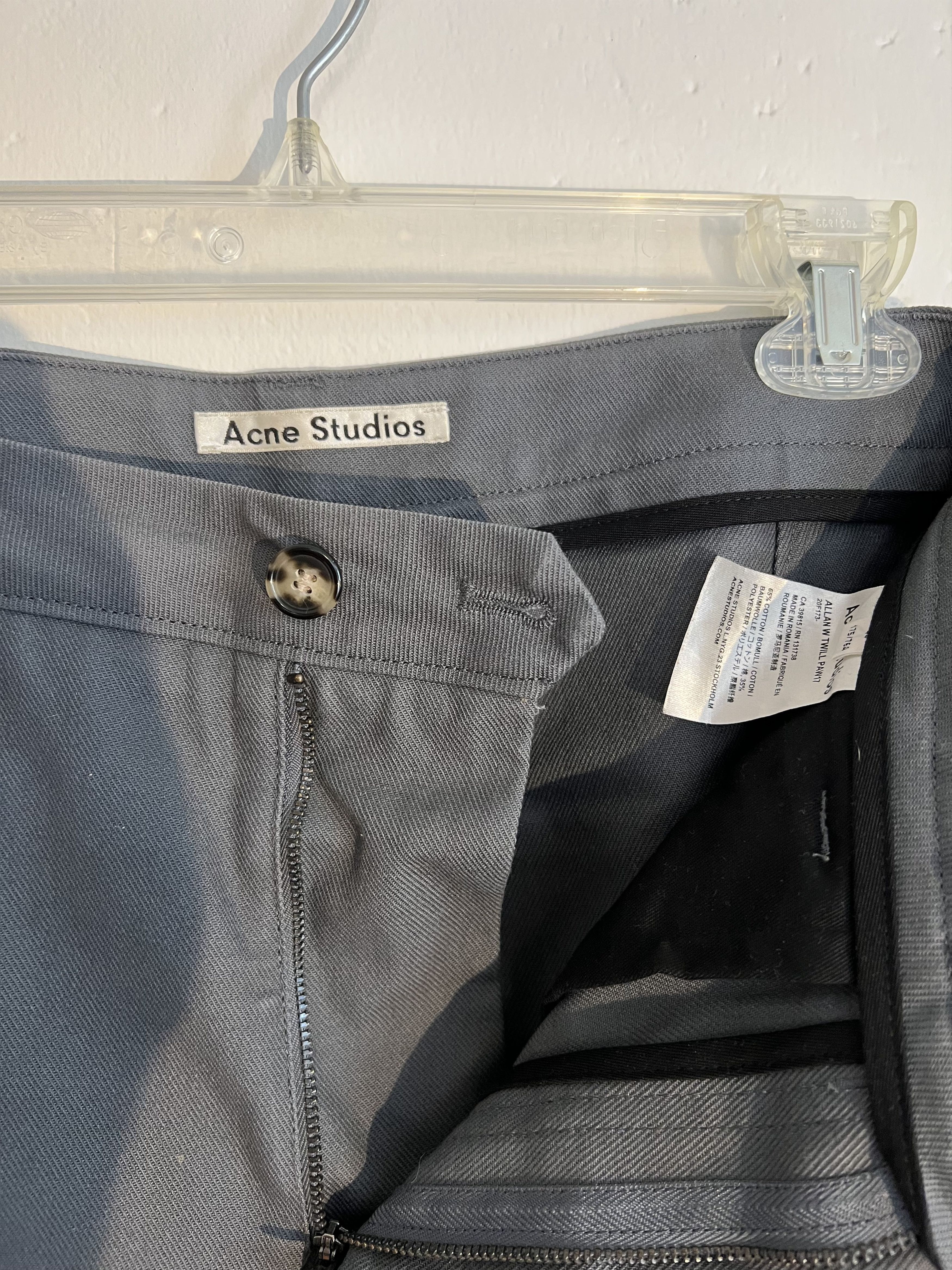 Acne Studios Allan W Twill Size US 28 / EU 44 - 6 Thumbnail