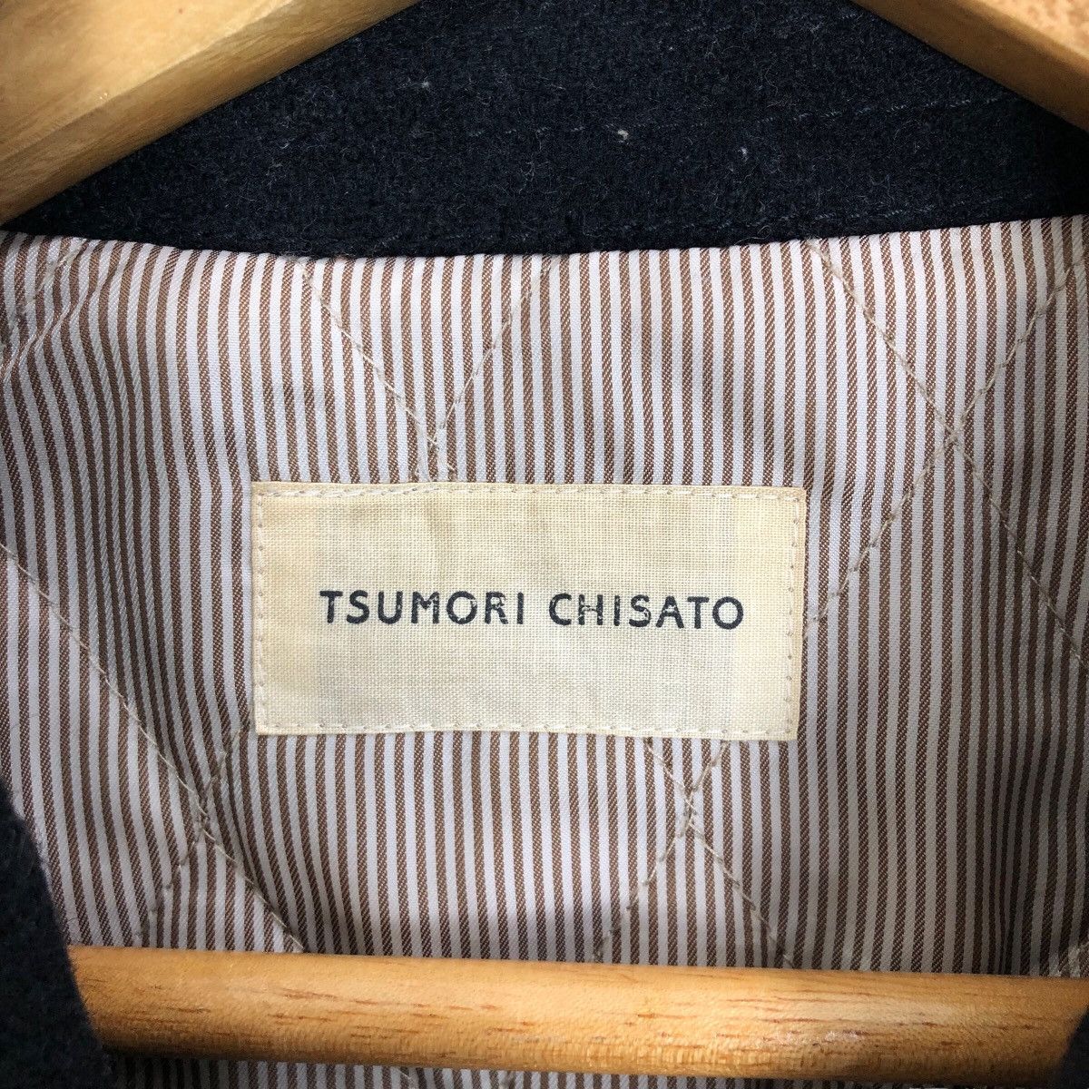 Tsumori Chisato Vintage 90s Tsumori Chisato A/W 1992 Wool Pea Coat Size S / US 4 / IT 40 - 7 Thumbnail