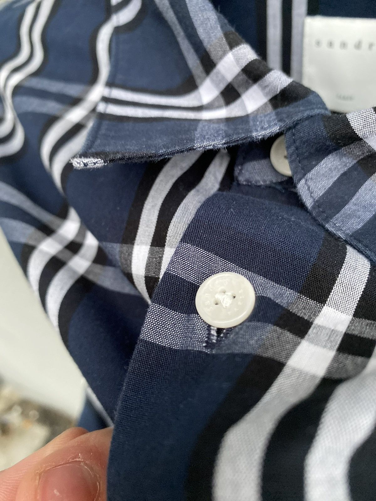Sandro Sandro Nova Check Shirt Size US M / EU 48-50 / 2 - 3 Thumbnail