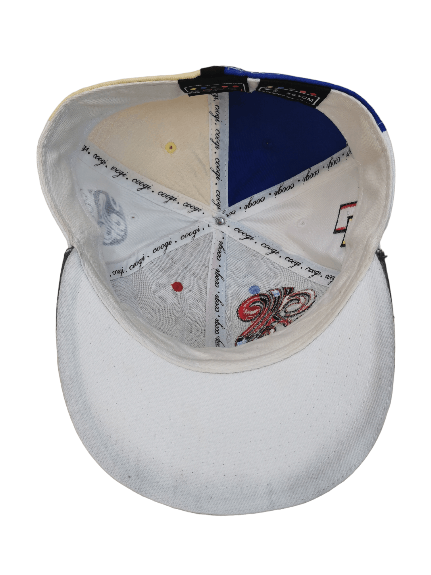 Coogi × Designer COOGI DESIGNER MULTICOLOR HAT CAP Size ONE SIZE - 5 Thumbnail