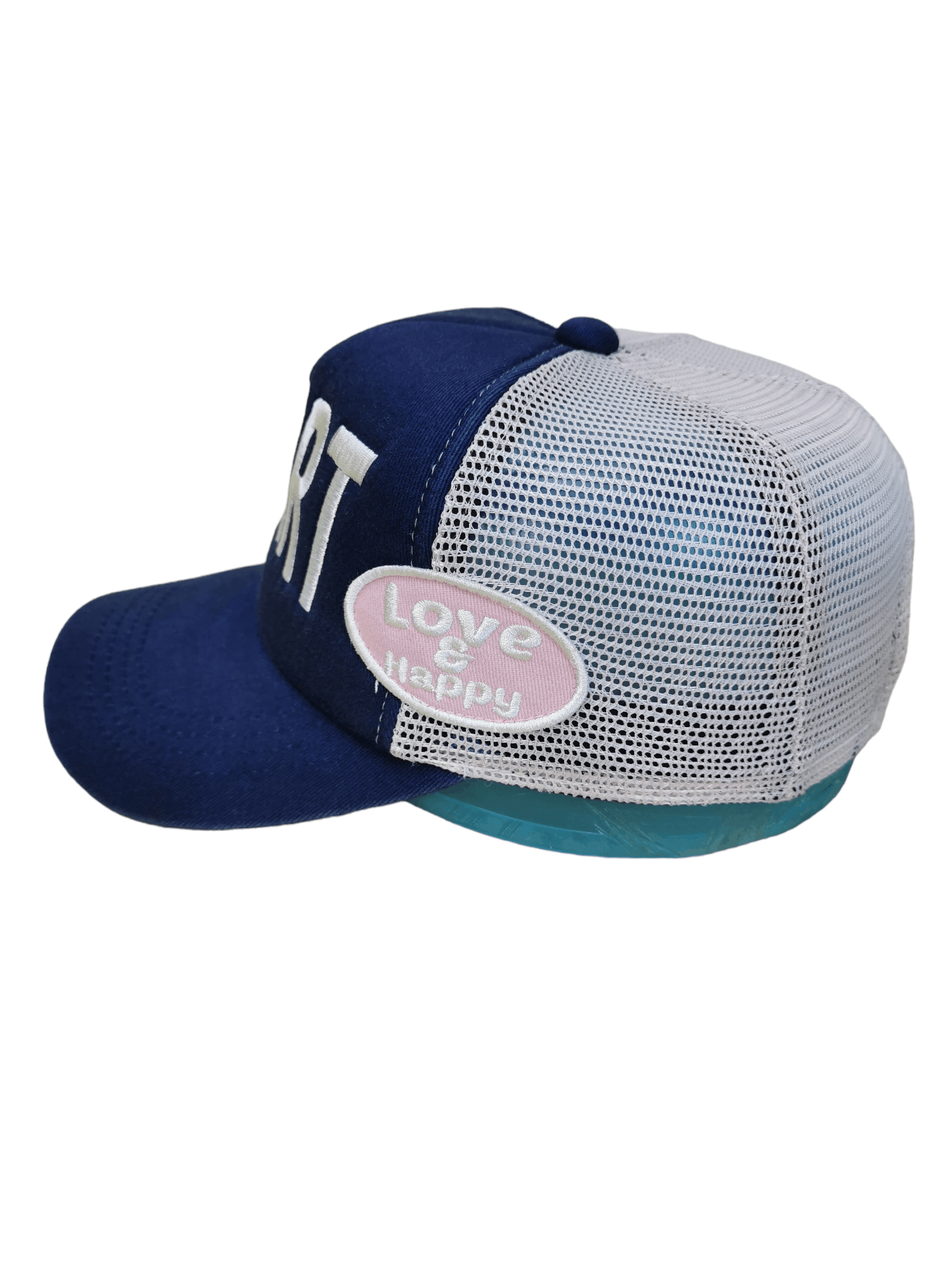 Japanese Brand 🔥4 MONTHS SALE🔥 JAPANESE DESIGNER HEART LOVE & HAPPY HAT Size ONE SIZE - 2 Thumbnail