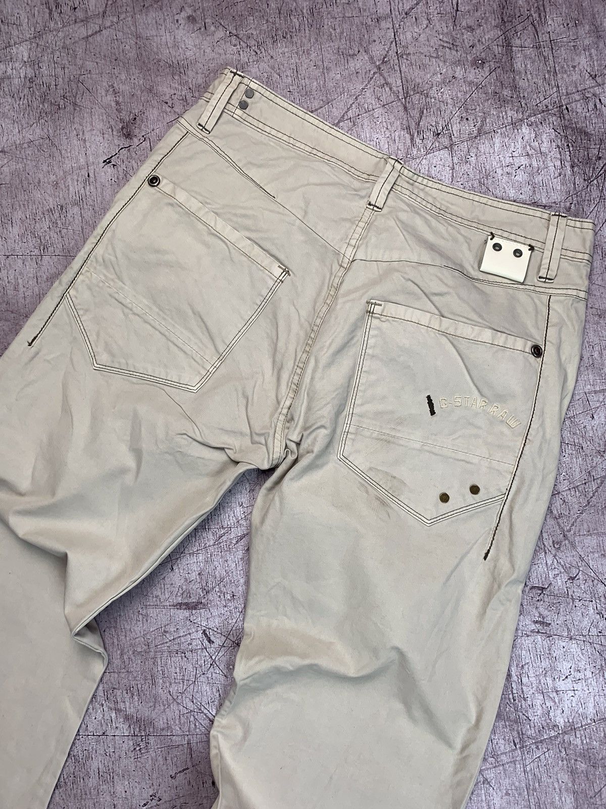 G-Star G Star Raw Vintage Mens Denim Pants Jeans Size US 32 / EU 48 - 4 Thumbnail