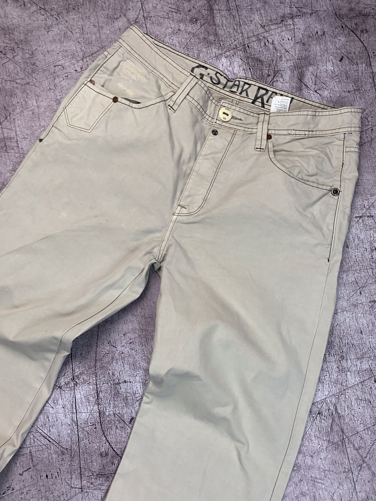 G-Star G Star Raw Vintage Mens Denim Pants Jeans Size US 32 / EU 48 - 8 Thumbnail