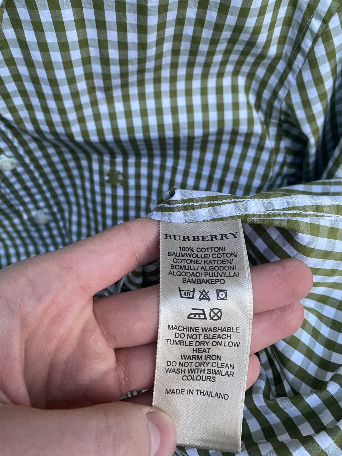 Burberry Burberry Brit Check Shirt Size US M / EU 48-50 / 2 - 7 Thumbnail