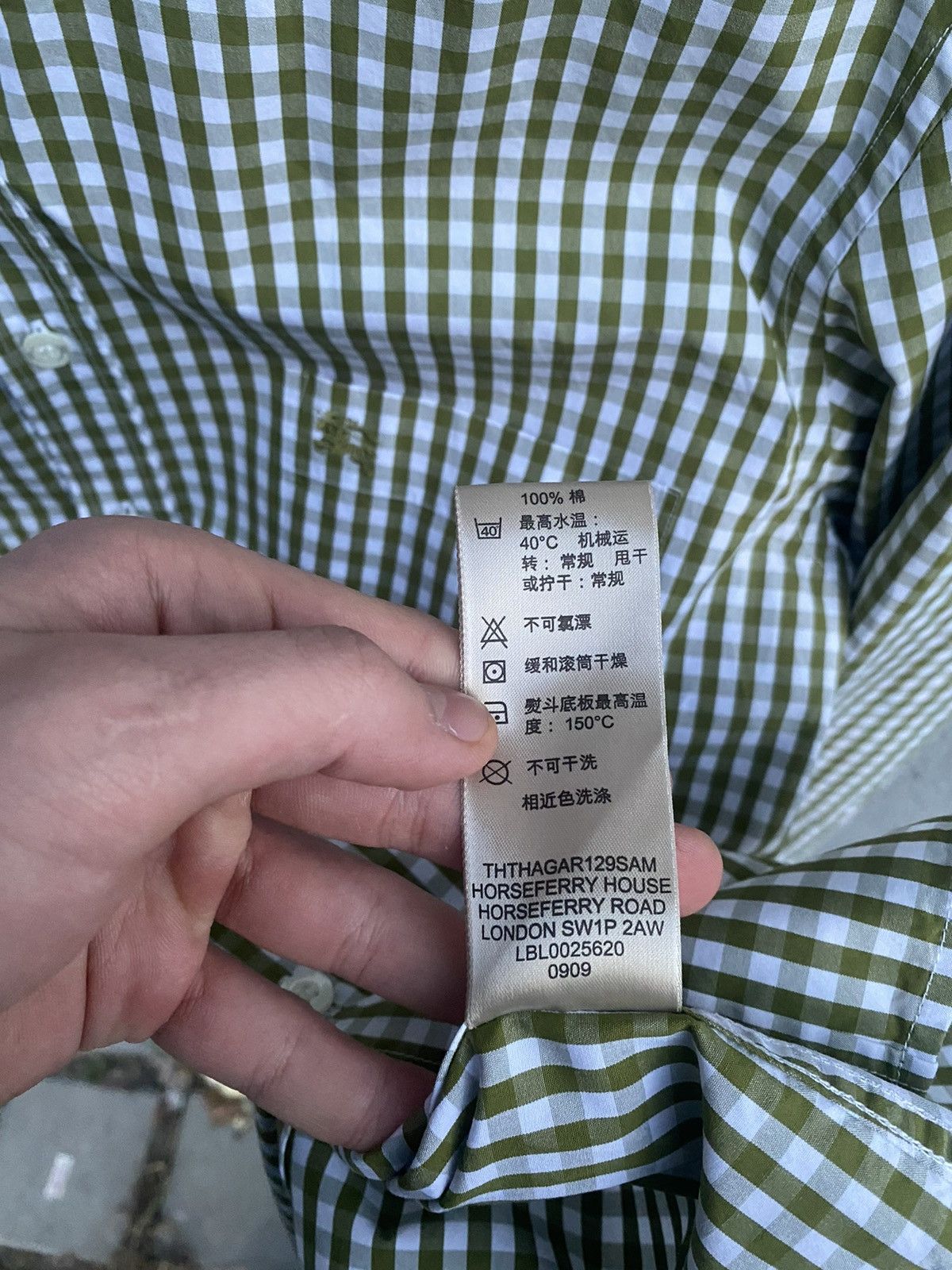 Burberry Burberry Brit Check Shirt Size US M / EU 48-50 / 2 - 8 Thumbnail