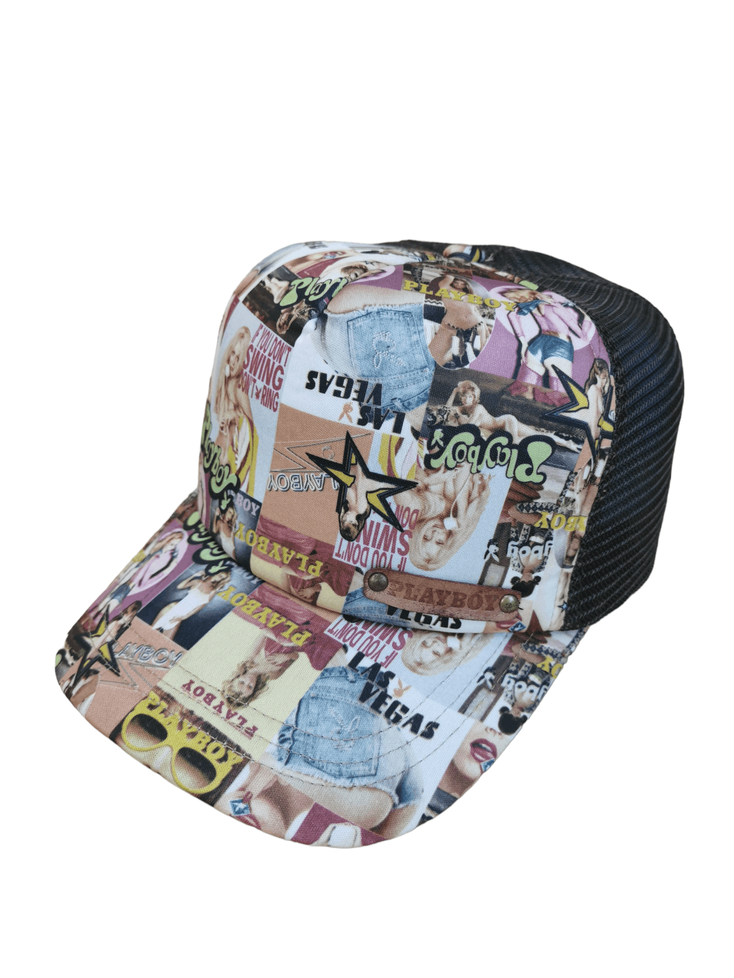 Playboy VERY RARE PLAYBOY MAGAZINE COVER TRUCKER HAT CAP Size ONE SIZE - 2 Thumbnail