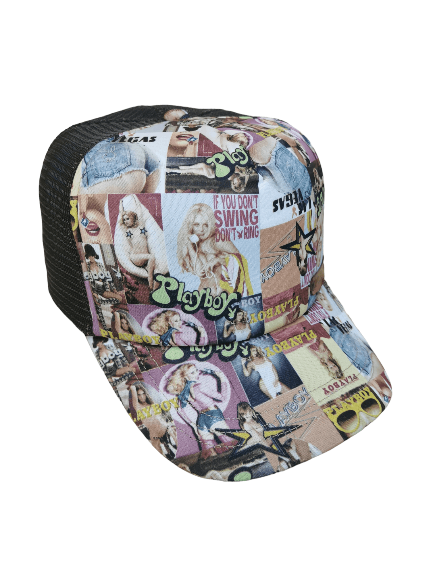 Playboy VERY RARE PLAYBOY MAGAZINE COVER TRUCKER HAT CAP Size ONE SIZE - 3 Thumbnail