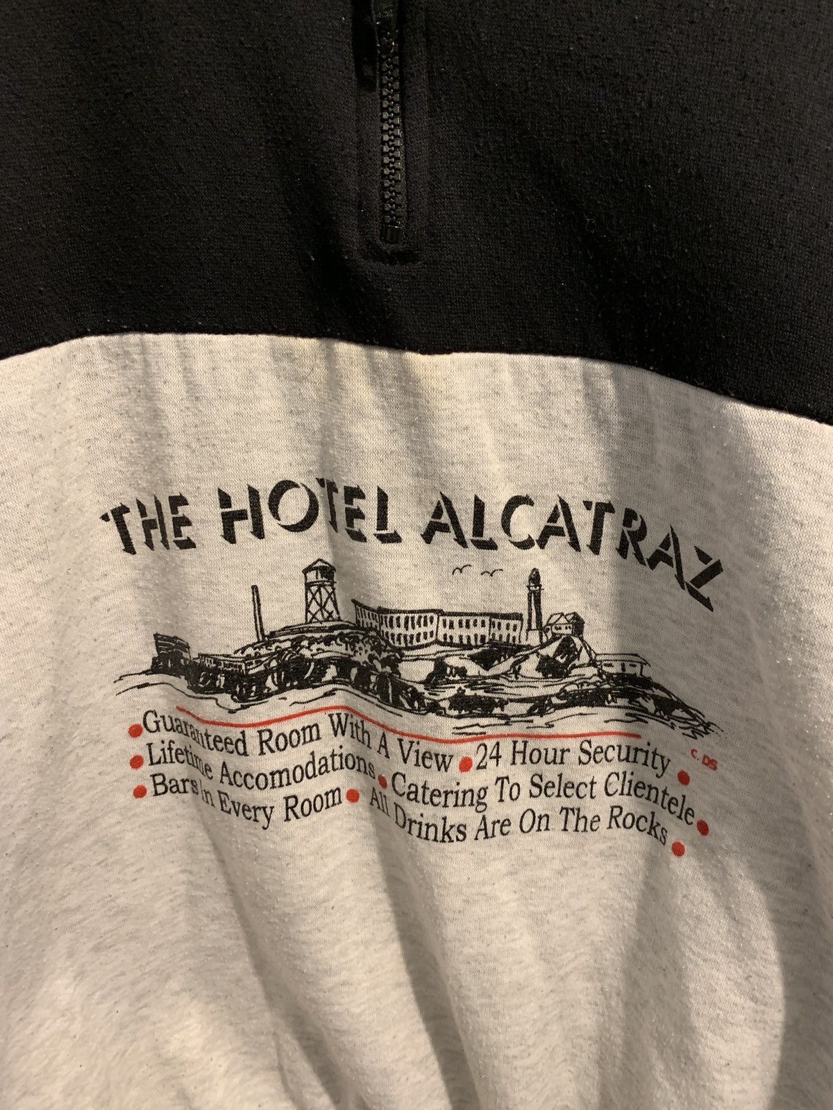 Other Vintage Alcatraz half zip sweater Size US XL / EU 56 / 4 - 2 Thumbnail