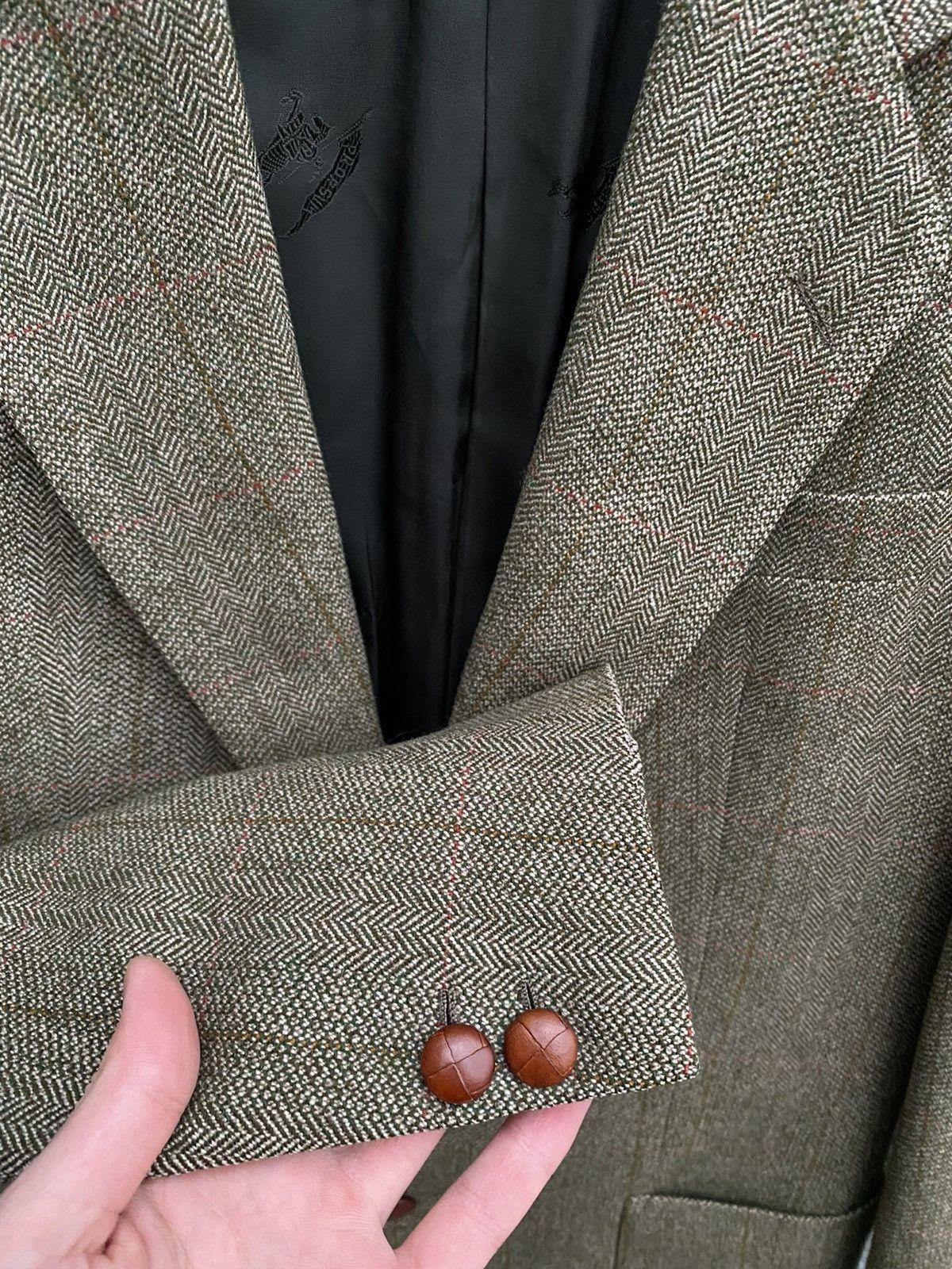 Burberry × Vintage Vintage Burberrys Wool Blazer Size US S / EU 44-46 / 1 - 2 Thumbnail