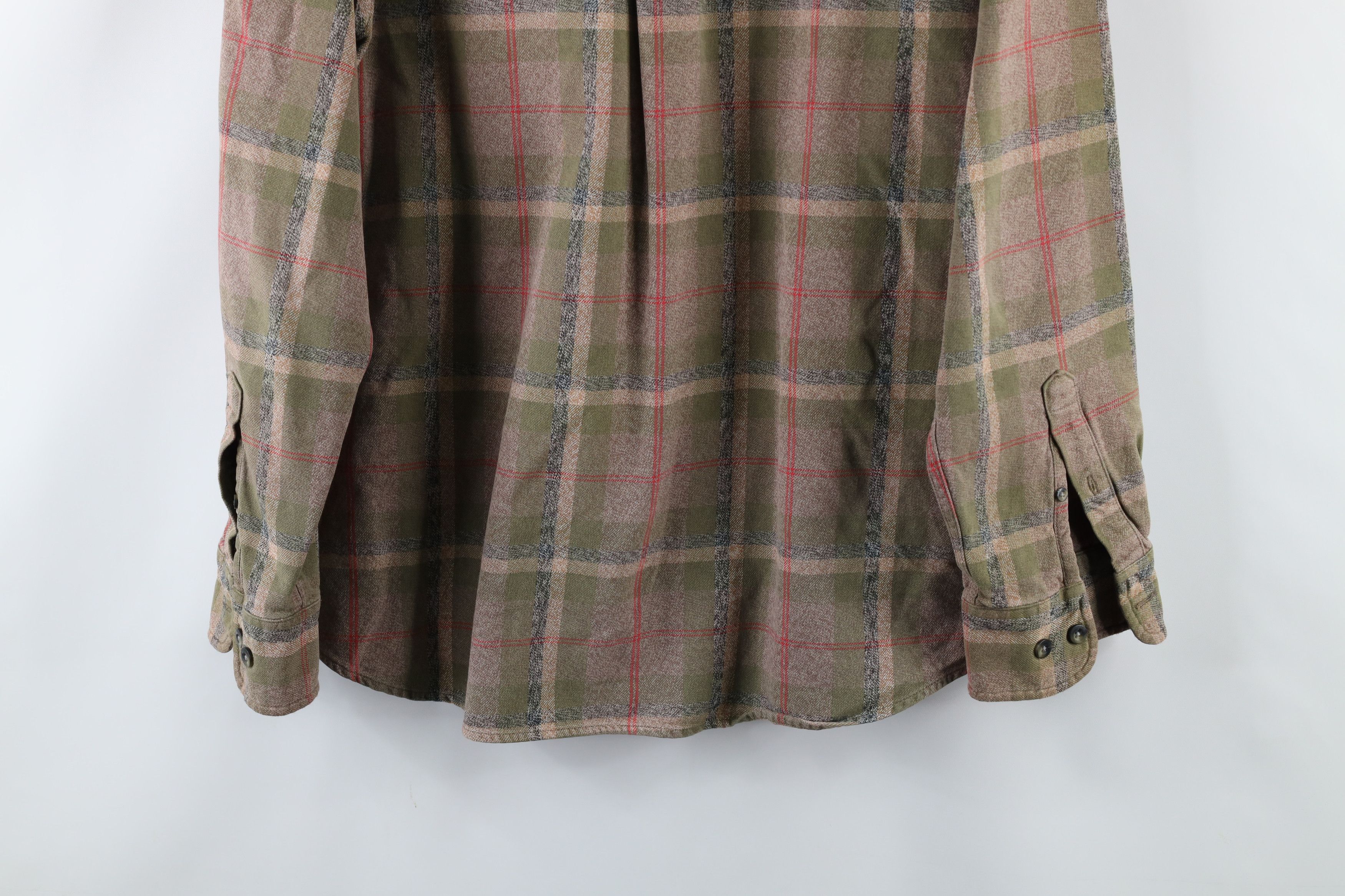 Vintage Vintage Cabelas Checkered Plaid Flannel Button Shirt Cotton Size US L / EU 52-54 / 3 - 8 Preview
