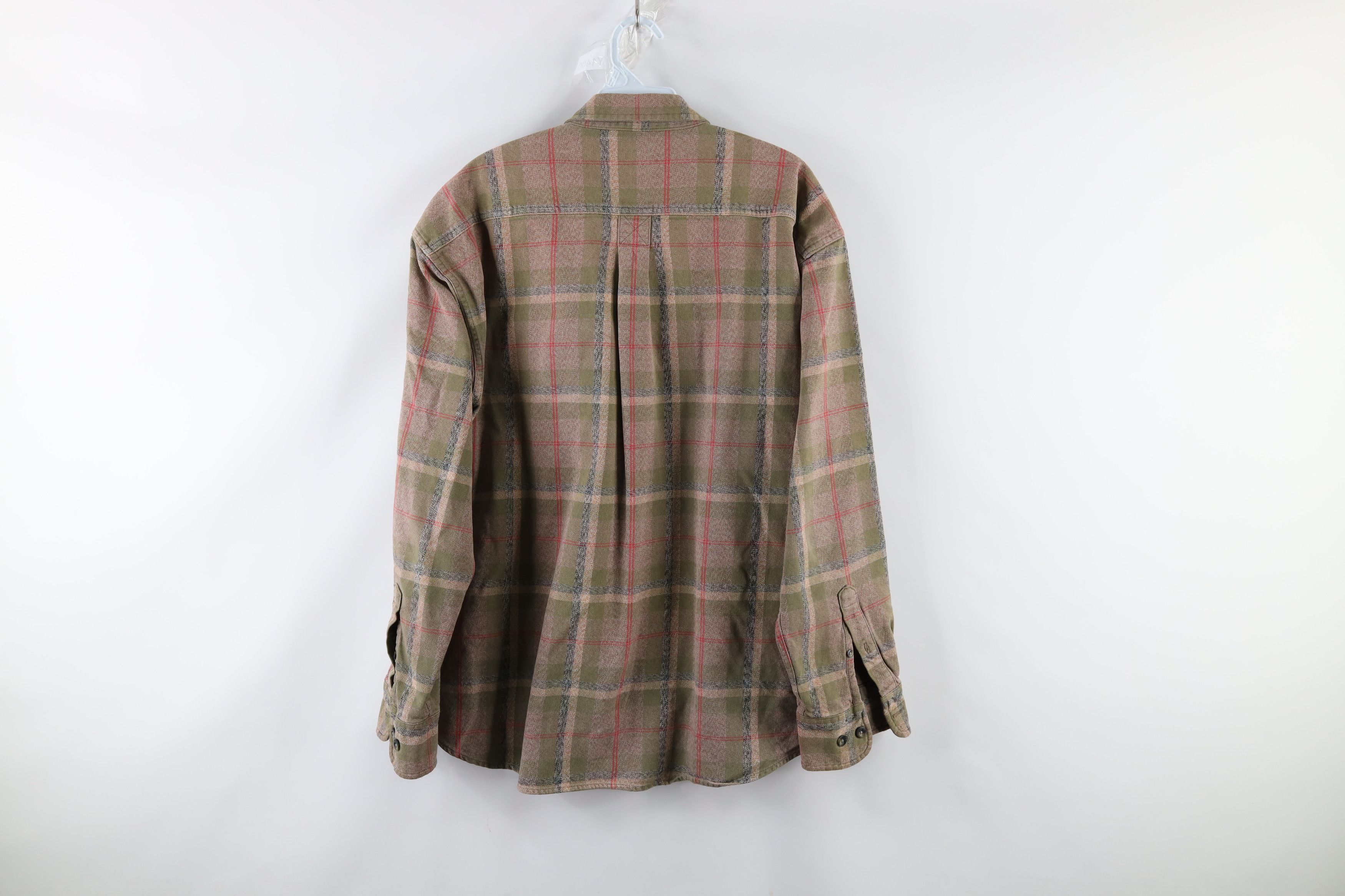 Vintage Vintage Cabelas Checkered Plaid Flannel Button Shirt Cotton Size US L / EU 52-54 / 3 - 6 Thumbnail