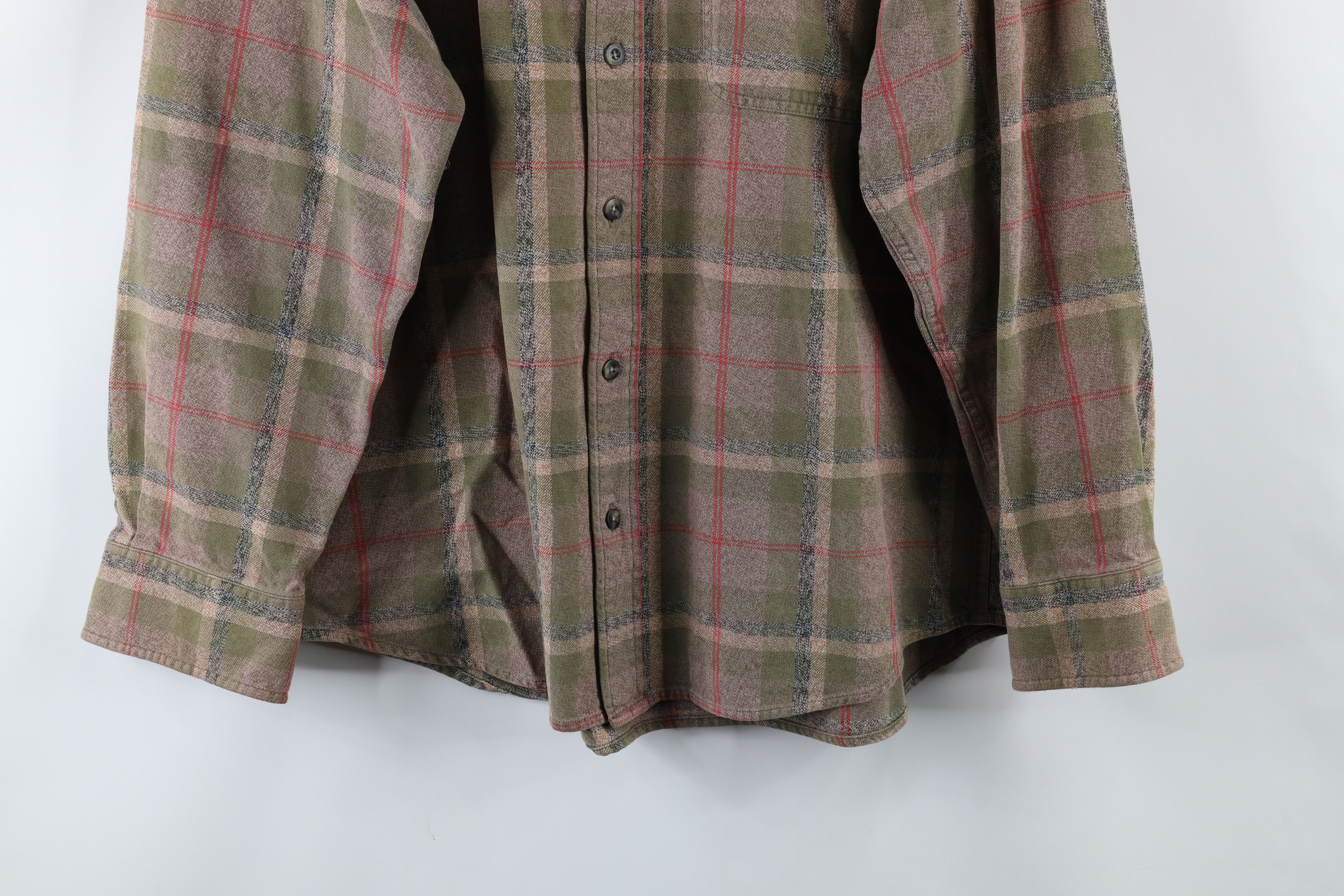 Vintage Vintage Cabelas Checkered Plaid Flannel Button Shirt Cotton Size US L / EU 52-54 / 3 - 3 Thumbnail