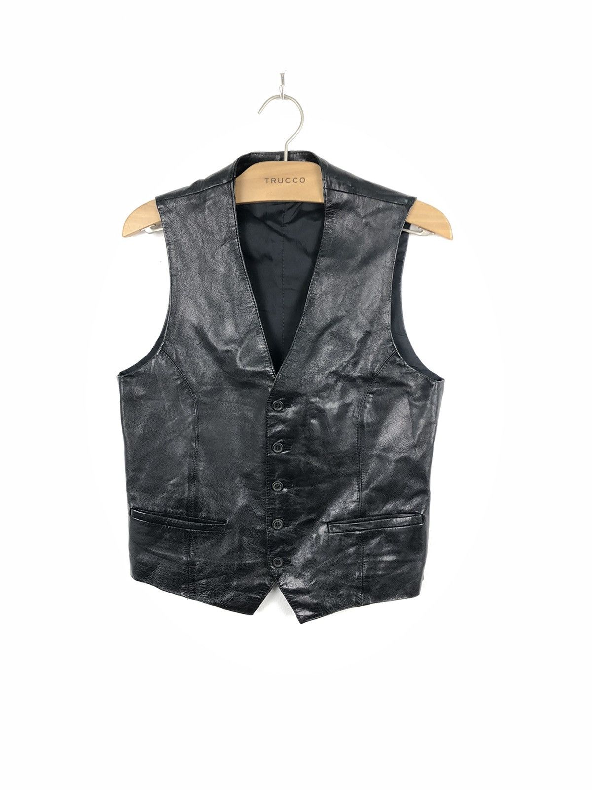 Genuine Leather Leather Vest Size US M / EU 48-50 / 2 - 1 Thumbnail