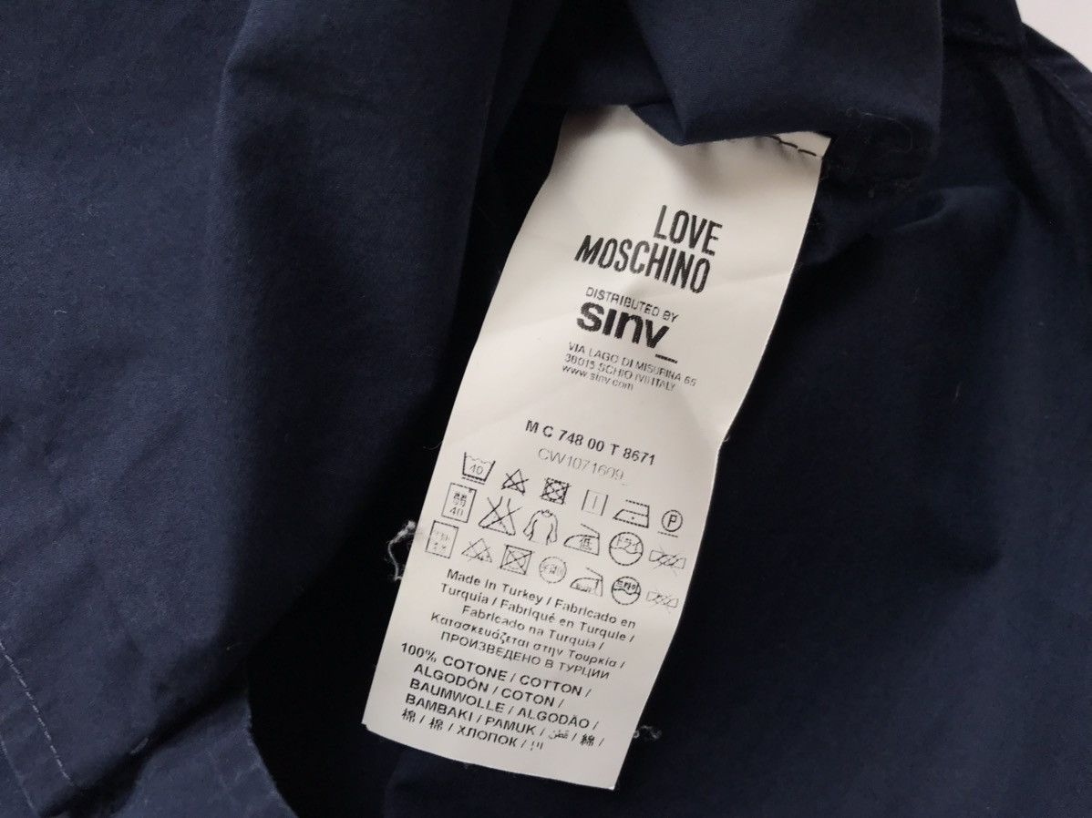 Moschino Love Moschino Zip Pocket Shirt Size US M / EU 48-50 / 2 - 11 Thumbnail