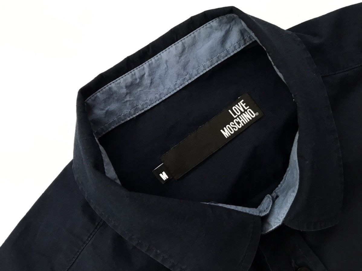 Moschino Love Moschino Zip Pocket Shirt Size US M / EU 48-50 / 2 - 5 Thumbnail