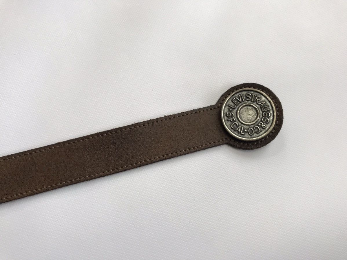 Levi's Levi’s Logo Leather Belt Size ONE SIZE - 3 Thumbnail