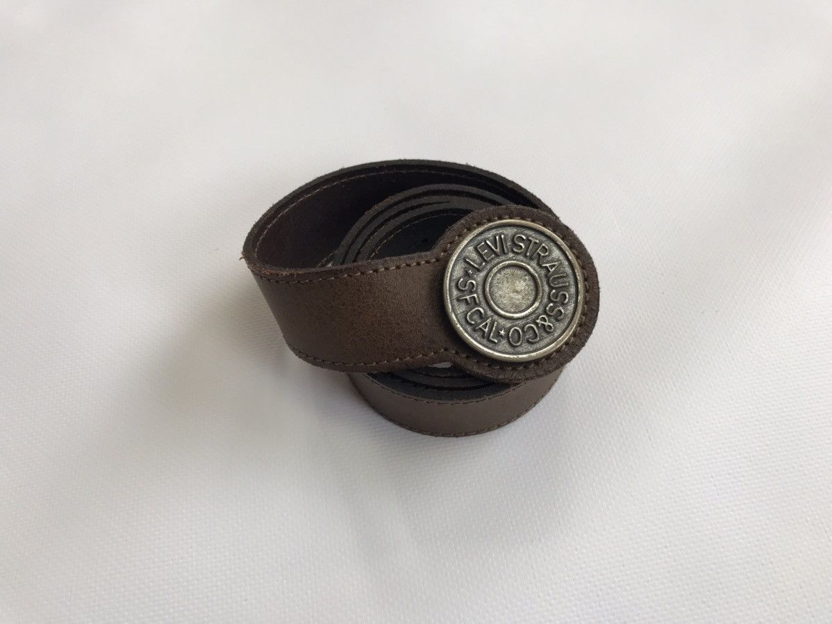 Levi's Levi’s Logo Leather Belt Size ONE SIZE - 2 Thumbnail