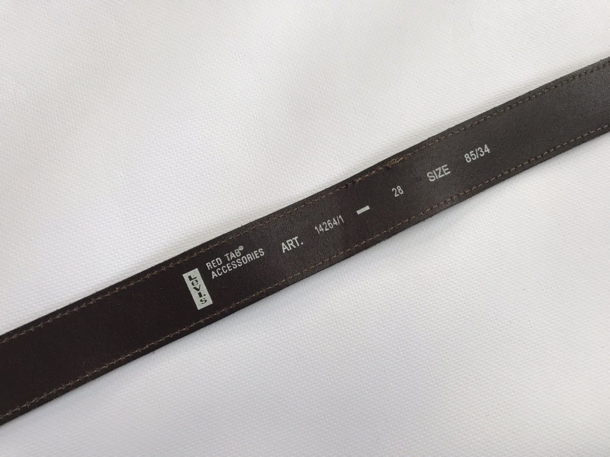 Levi's Levi’s Logo Leather Belt Size ONE SIZE - 6 Thumbnail