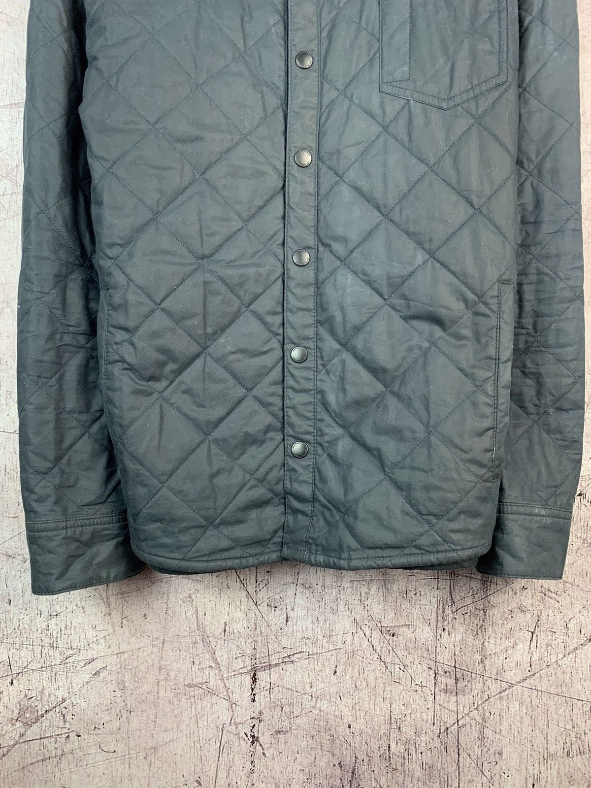 Allsaints AllSaints Mens Merritt Quilted Overshirt Jacket Size US M / EU 48-50 / 2 - 3 Thumbnail