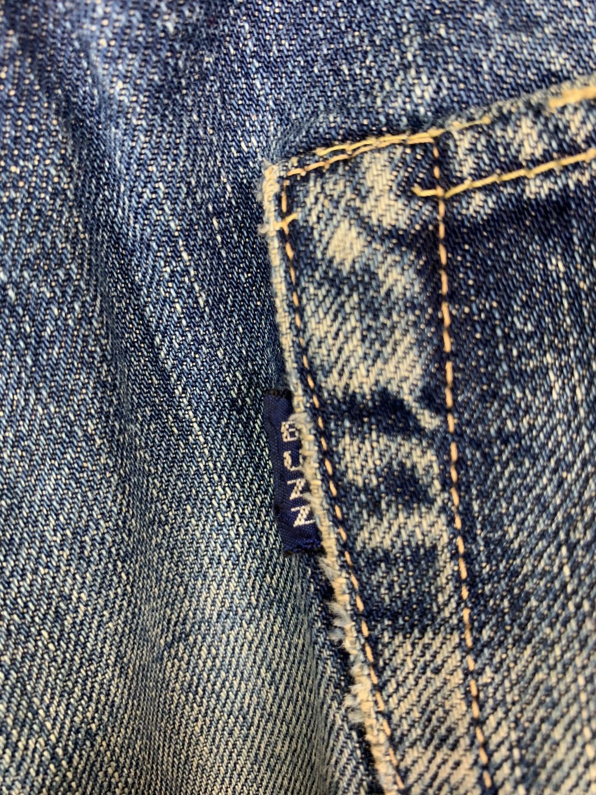 Buzz Rickson's Vintage Buzz Rickson Selvedge Distressed Denim Size US 28 / EU 44 - 23 Thumbnail