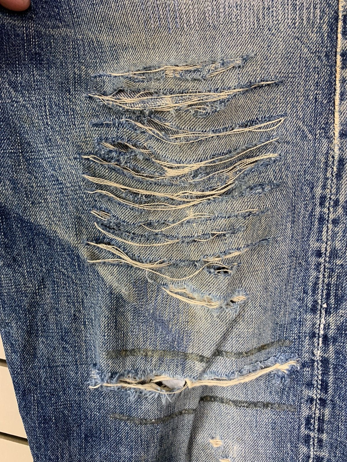 Buzz Rickson's Vintage Buzz Rickson Selvedge Distressed Denim Size US 28 / EU 44 - 16 Thumbnail