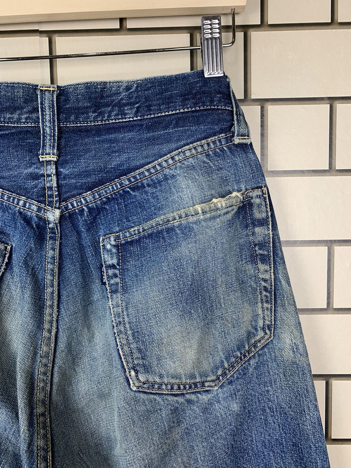 Buzz Rickson's Vintage Buzz Rickson Selvedge Distressed Denim Size US 28 / EU 44 - 21 Thumbnail