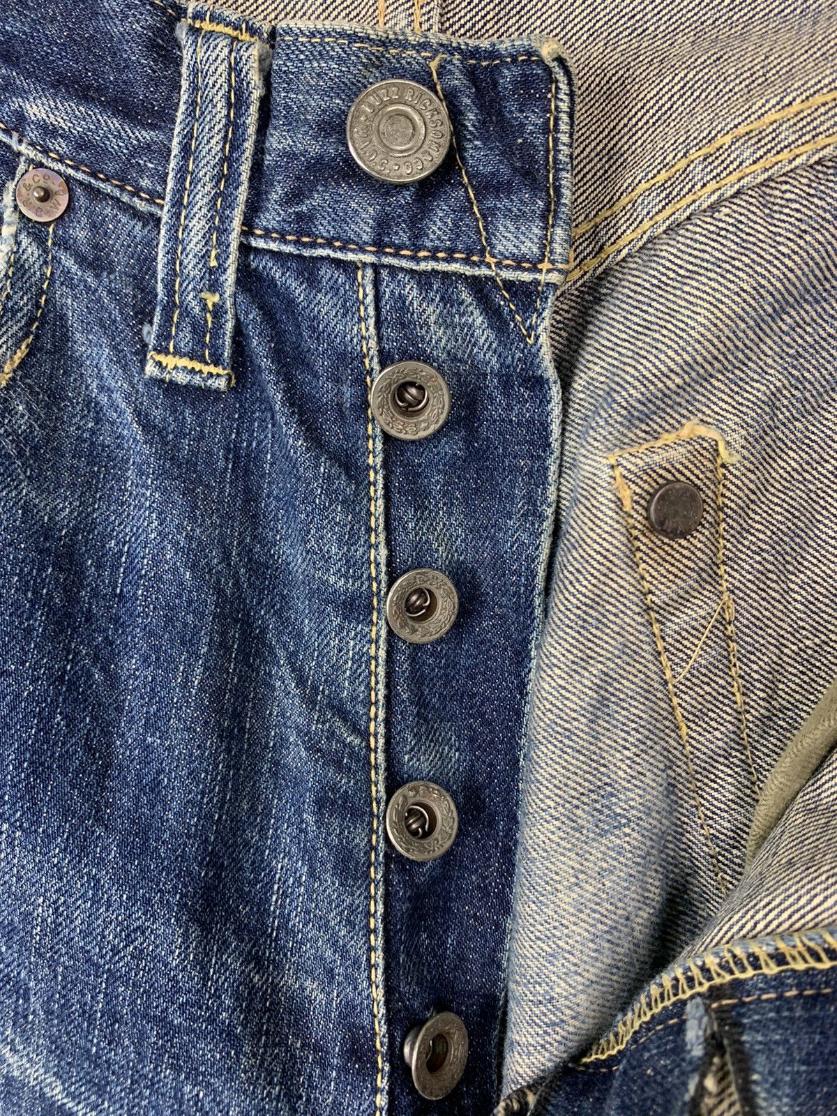 Buzz Rickson's Vintage Buzz Rickson Selvedge Distressed Denim Size US 28 / EU 44 - 13 Thumbnail