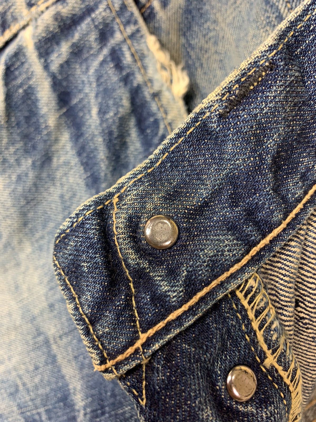 Buzz Rickson's Vintage Buzz Rickson Selvedge Distressed Denim Size US 28 / EU 44 - 17 Thumbnail