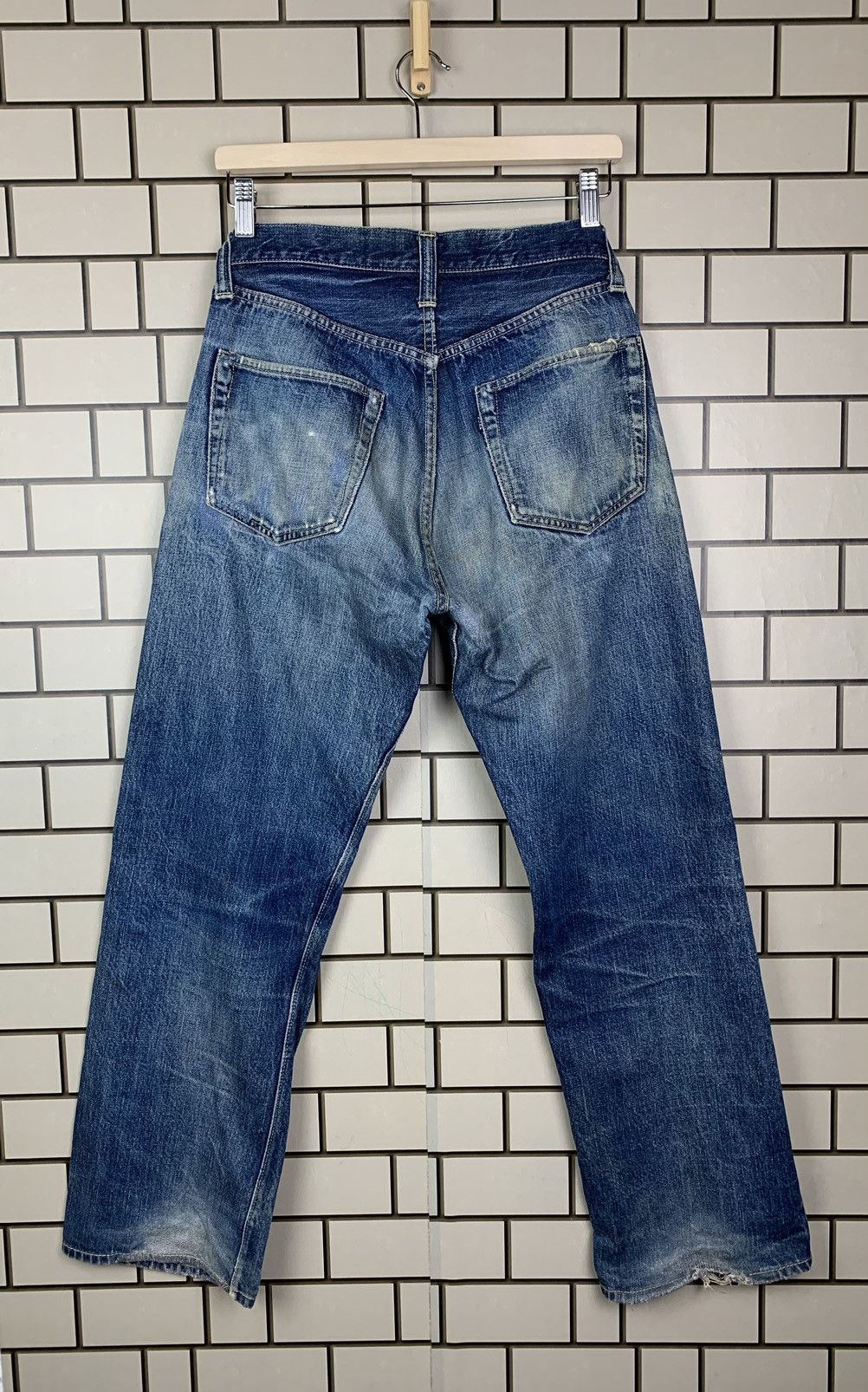 Buzz Rickson's Vintage Buzz Rickson Selvedge Distressed Denim Size US 28 / EU 44 - 2 Thumbnail