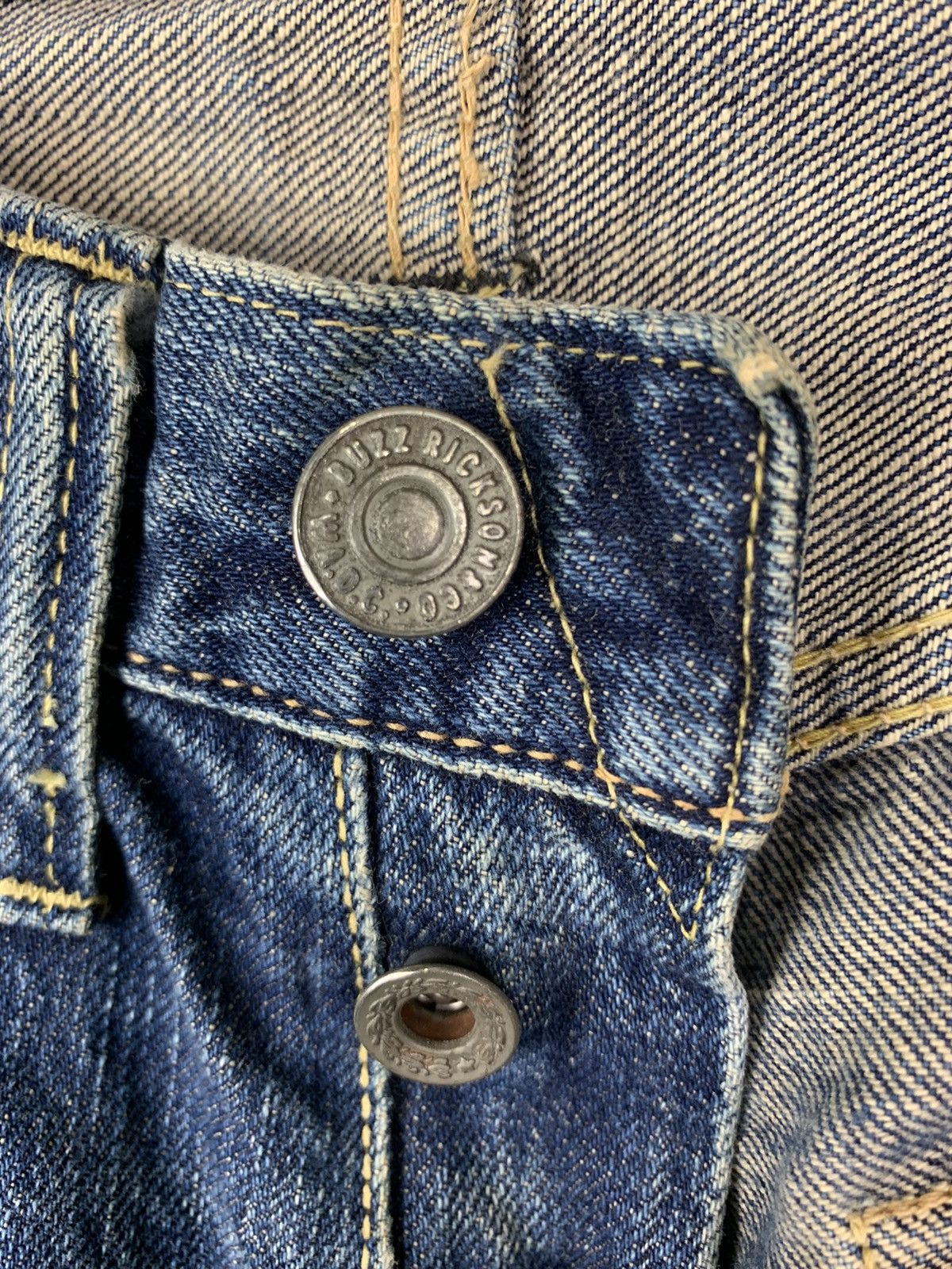 Buzz Rickson's Vintage Buzz Rickson Selvedge Distressed Denim Size US 28 / EU 44 - 14 Thumbnail