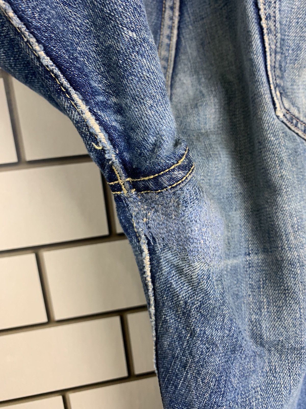 Buzz Rickson's Vintage Buzz Rickson Selvedge Distressed Denim Size US 28 / EU 44 - 22 Thumbnail