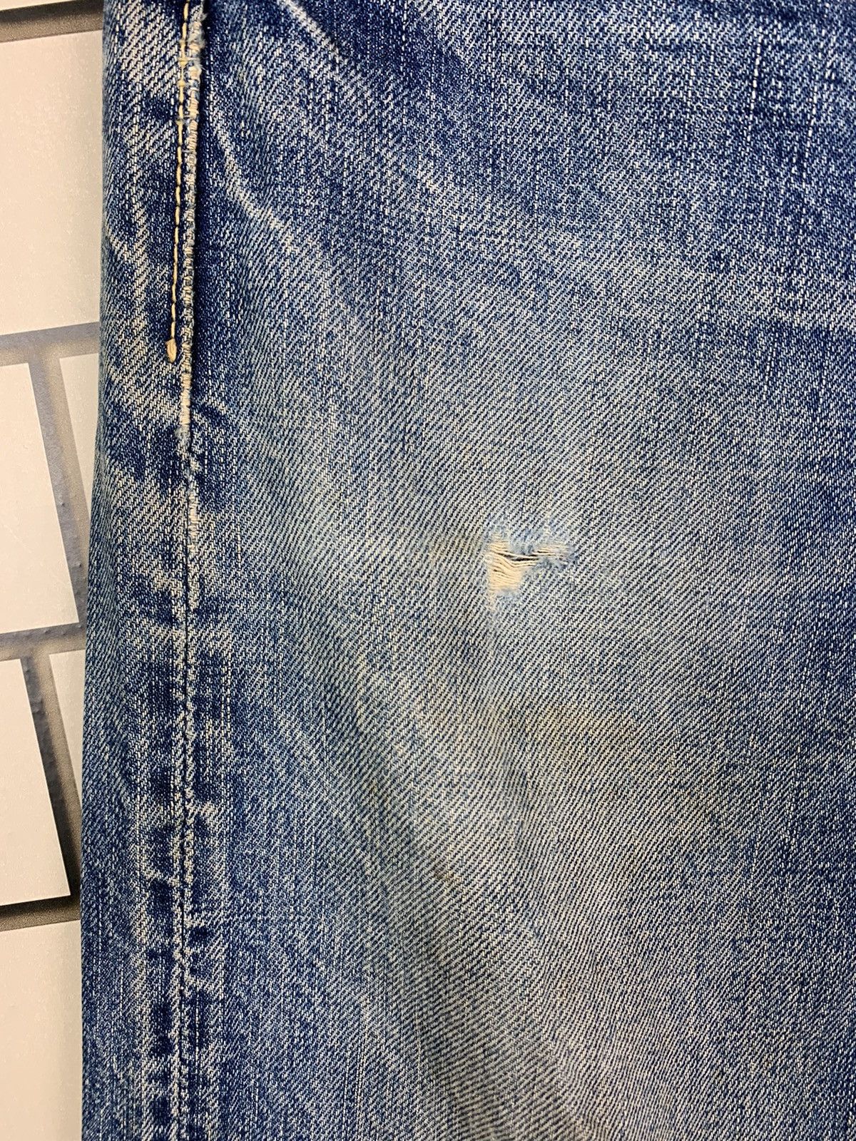 Buzz Rickson's Vintage Buzz Rickson Selvedge Distressed Denim Size US 28 / EU 44 - 9 Thumbnail