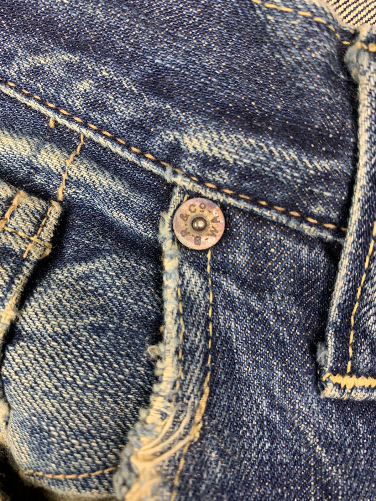 Buzz Rickson's Vintage Buzz Rickson Selvedge Distressed Denim Size US 28 / EU 44 - 15 Thumbnail