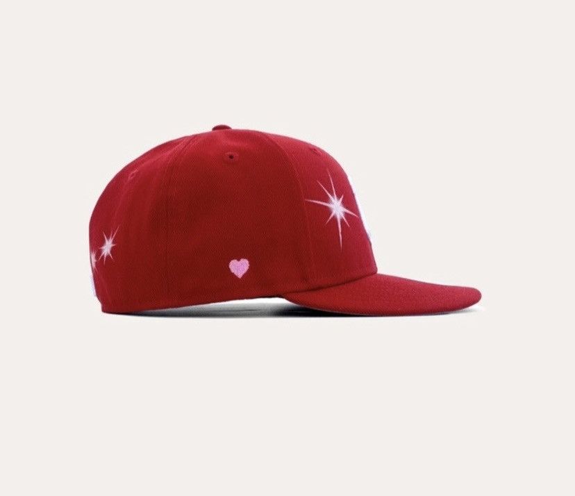 New Era × ay el ay en ay el ay en Valentines Day NY Fitted Hat 7 5