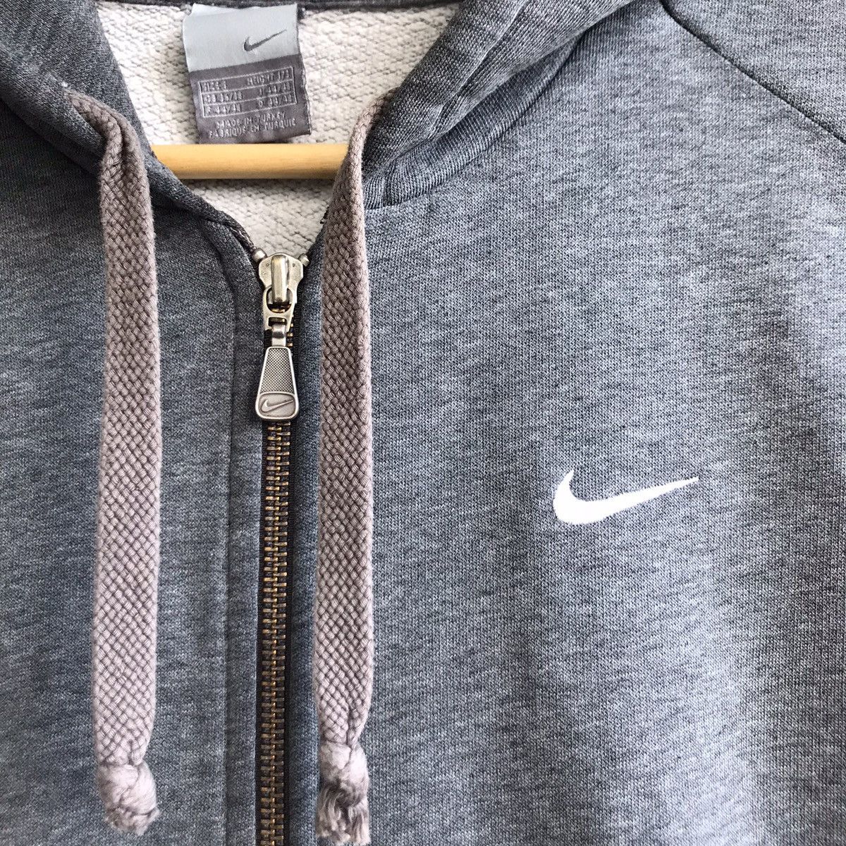Nike × Vintage Vintage 90s Vest Light Exercise Hiking Running Zip Up Shell Size US S / EU 44-46 / 1 - 5 Thumbnail