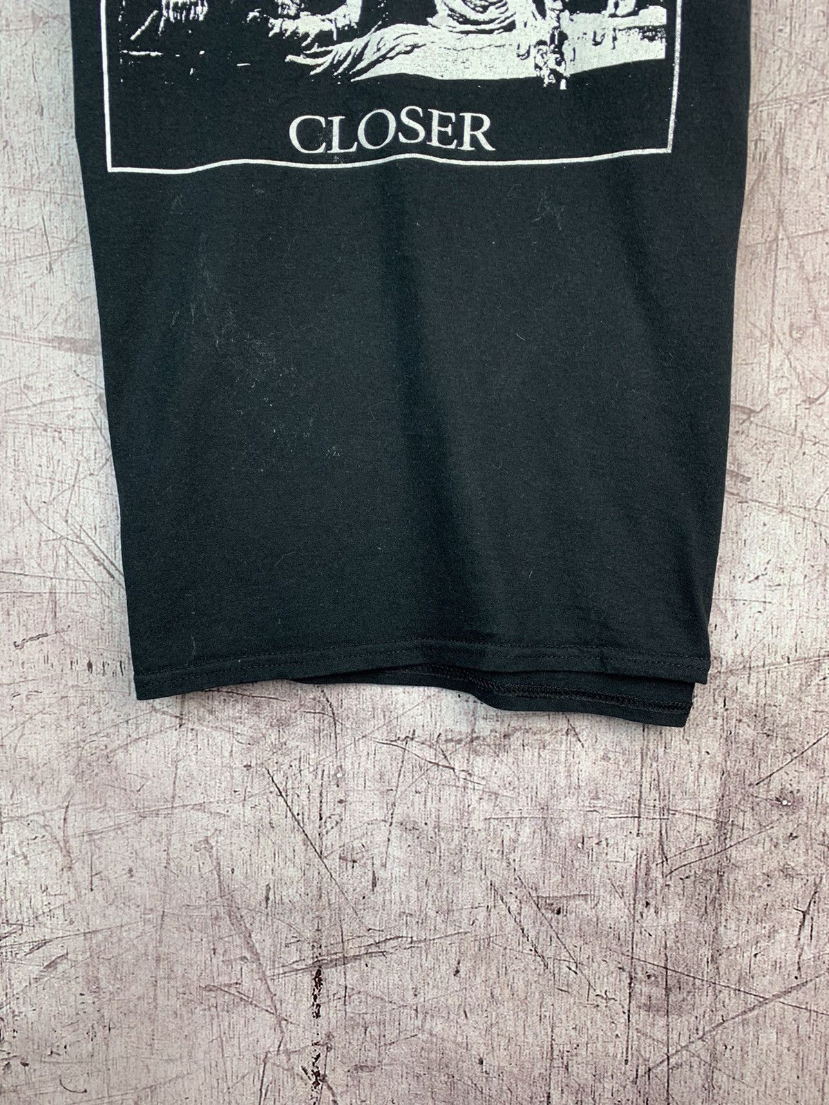 Band Tees × Joy Division × Vintage Joy Division ‘Closer’ Vintage Tee Size US M / EU 48-50 / 2 - 3 Thumbnail