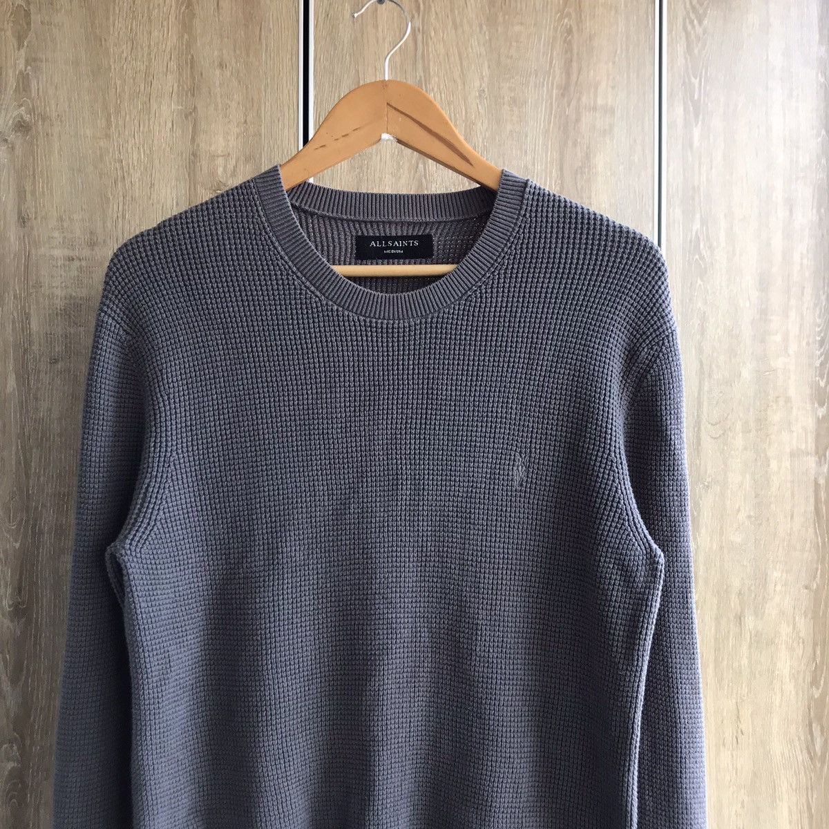 Allsaints Allsaints sweatshirt knitted sweaters mens size M Size US M / EU 48-50 / 2 - 2 Thumbnail